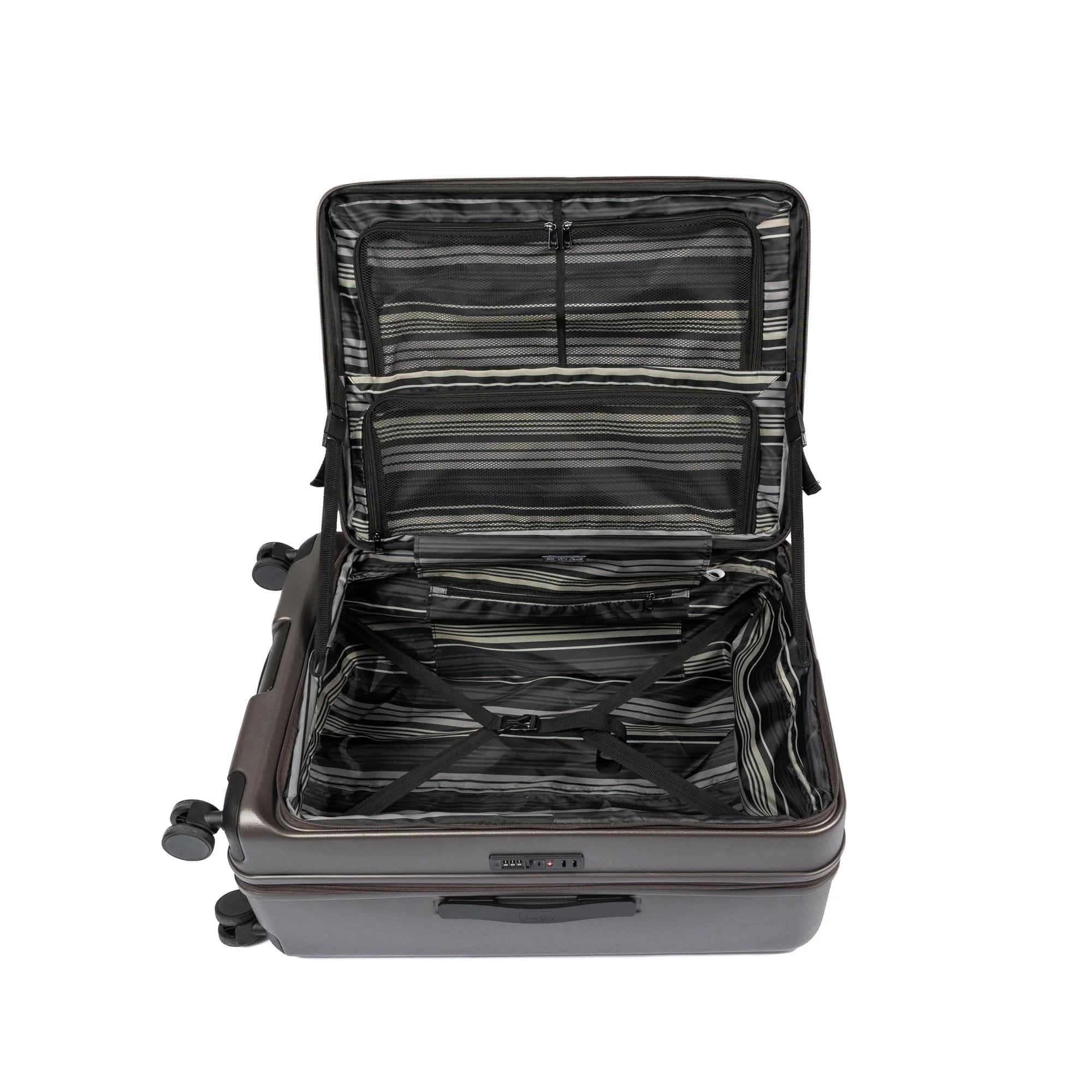 Box Truck Hard Sided Wheelie Checked Bag - Image 23