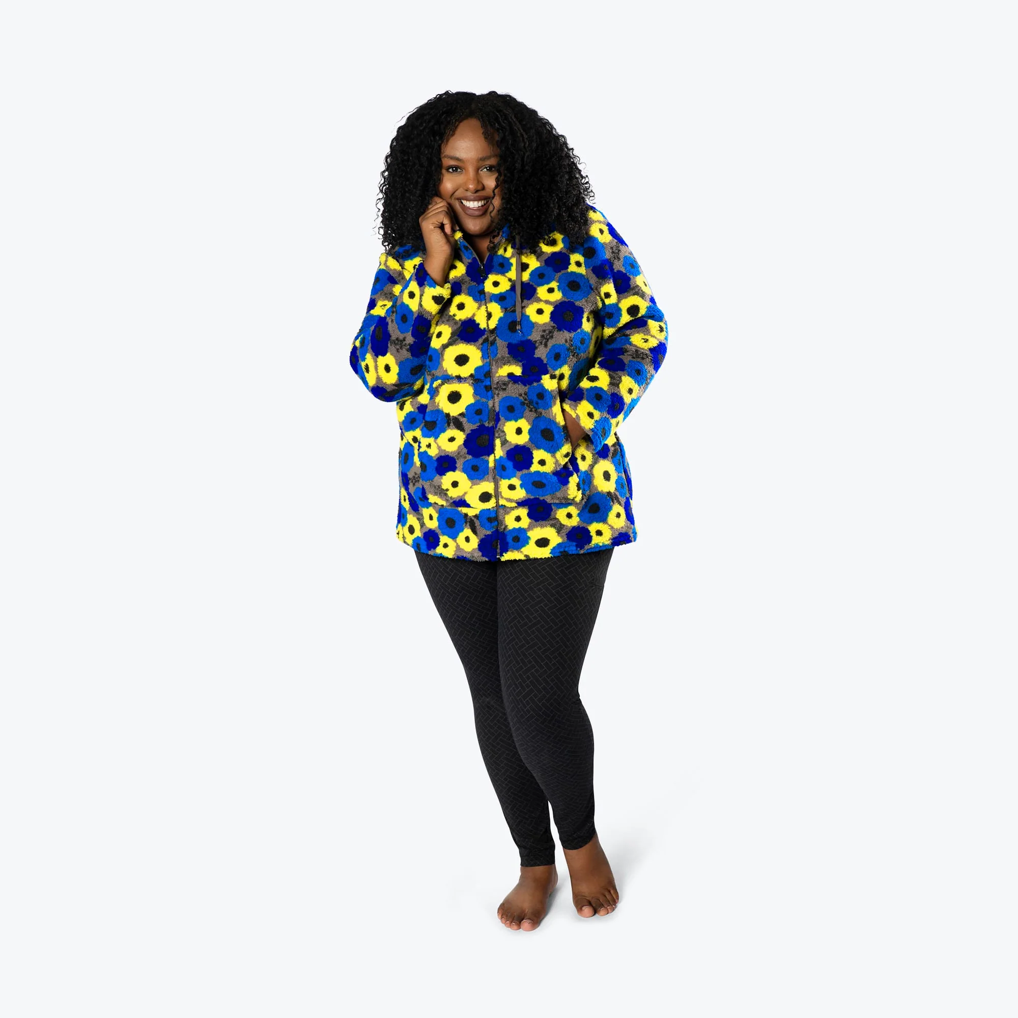 Echo Sherpa Zipper Cardigan - Image 30