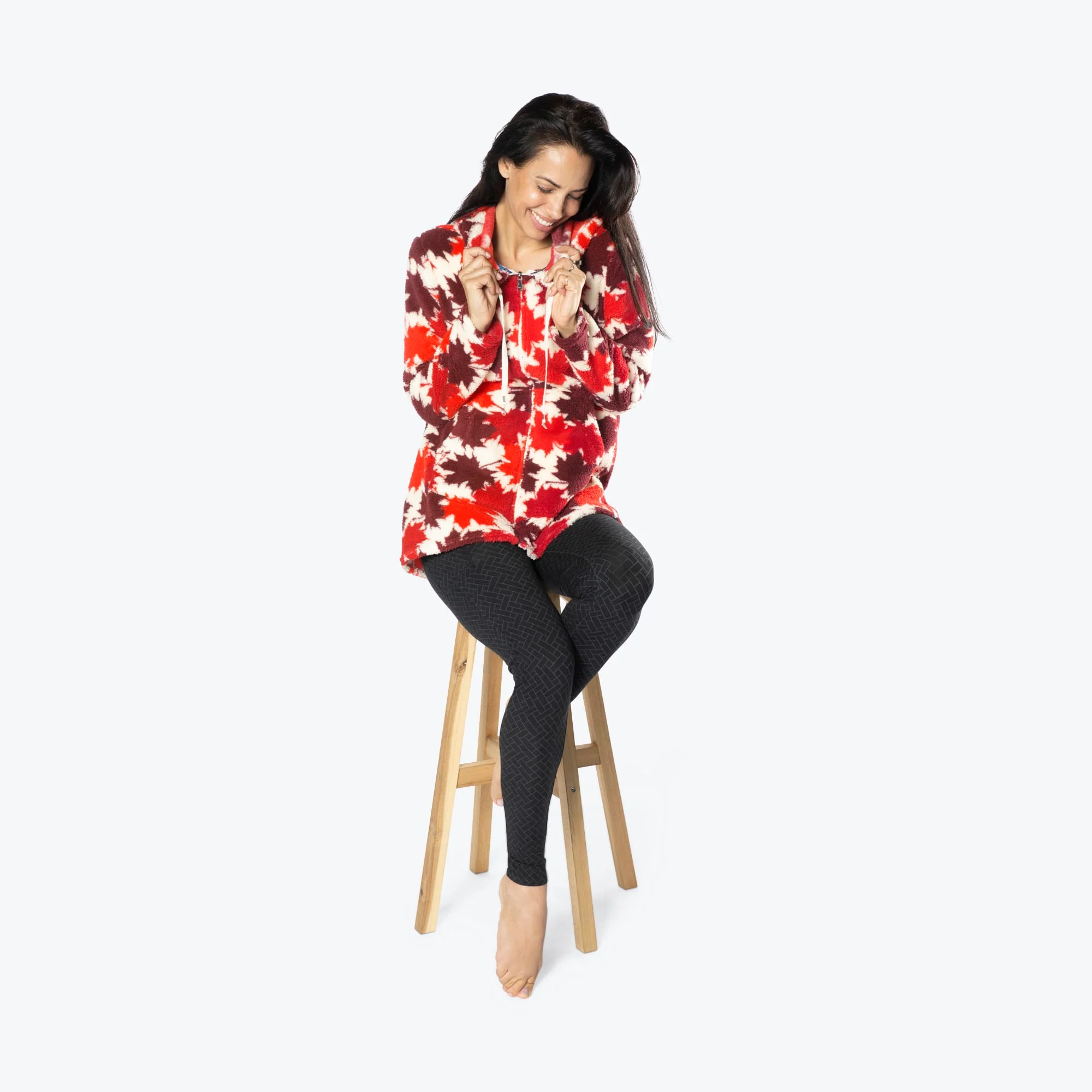 Echo Sherpa Zipper Cardigan - Image 50