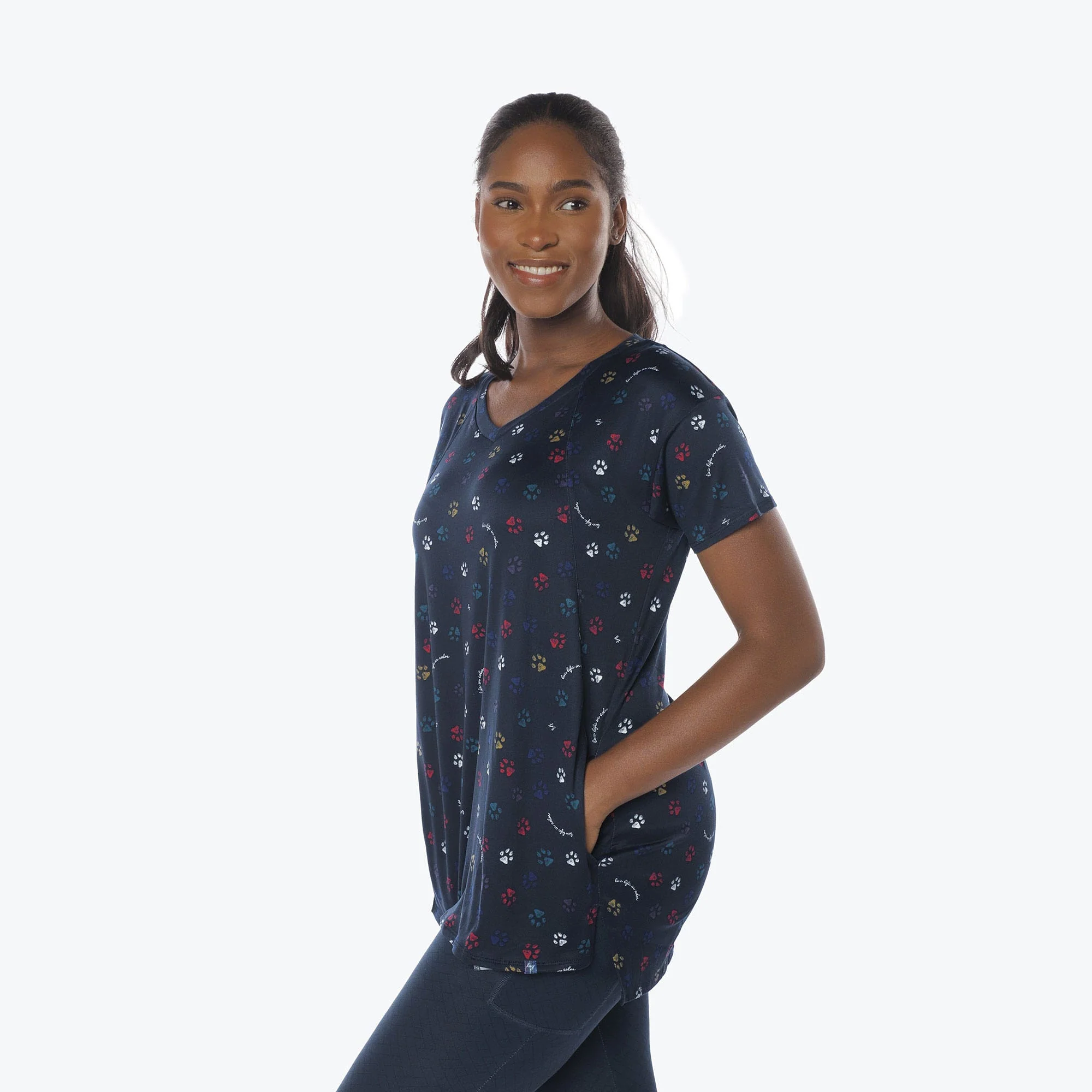 Hopper High Low Tunic Top - Image 113