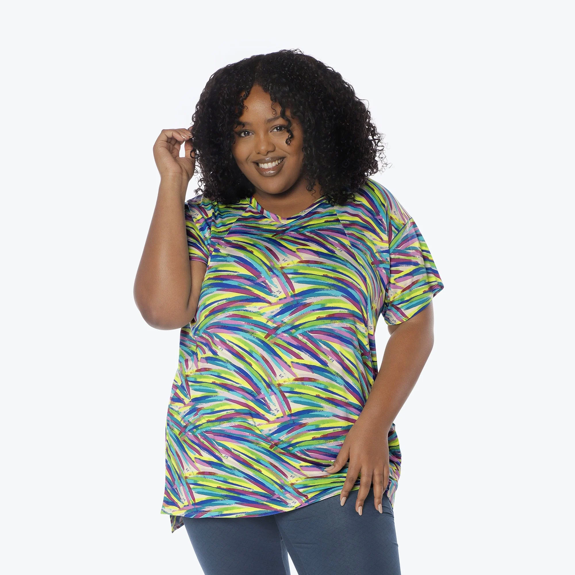 Hopper High Low Tunic Top - Image 51