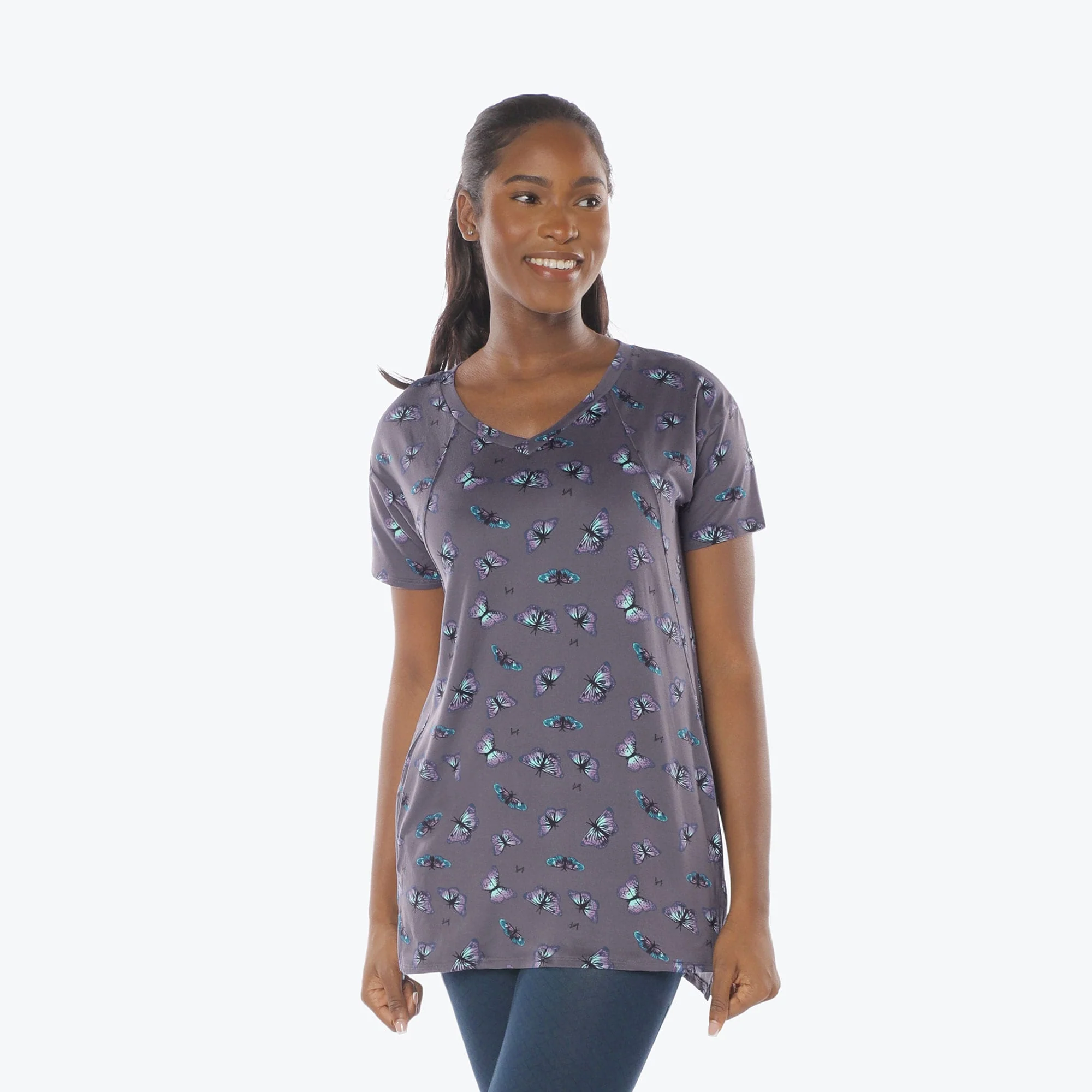 Hopper High Low Tunic Top - Image 55