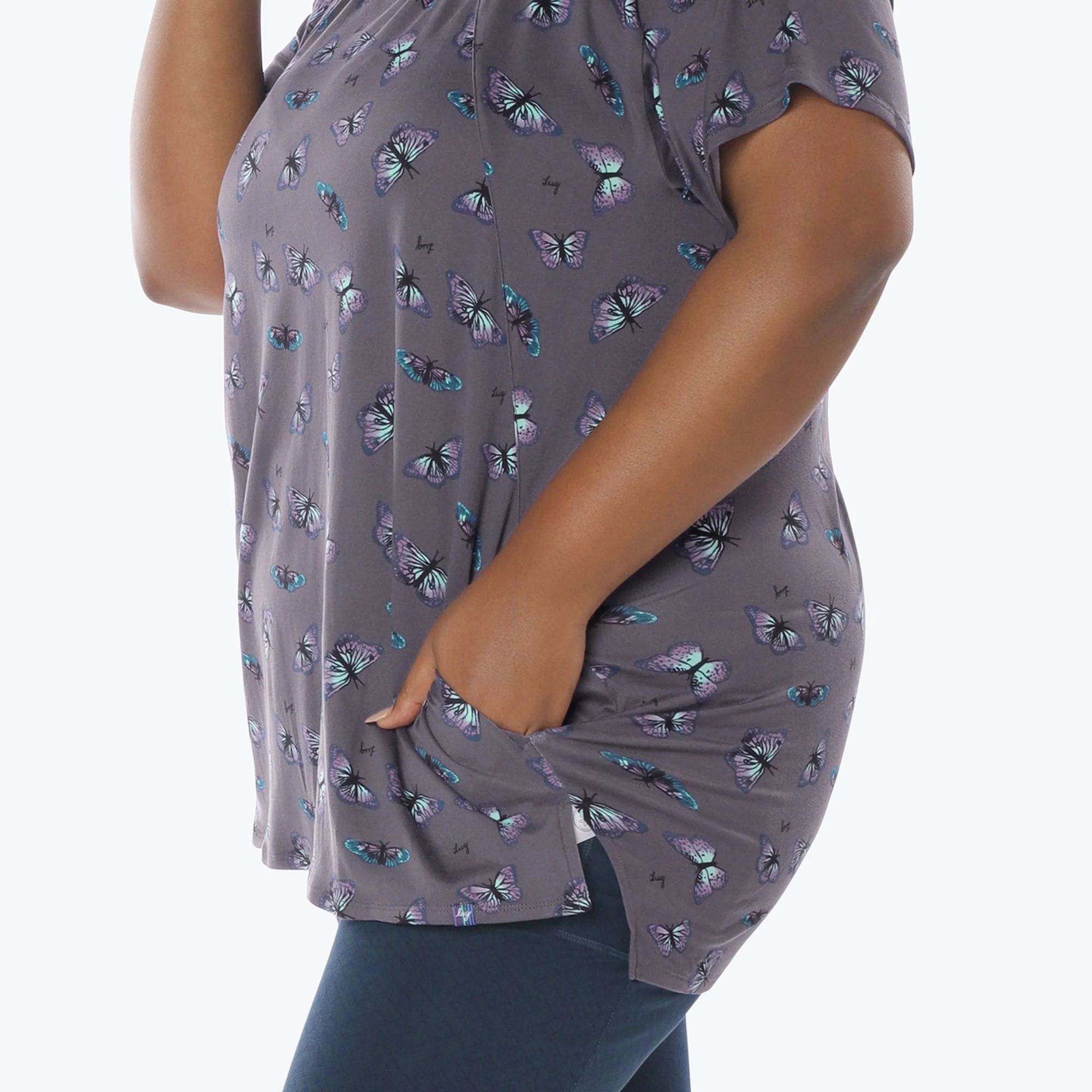 Hopper High Low Tunic Top - Image 67