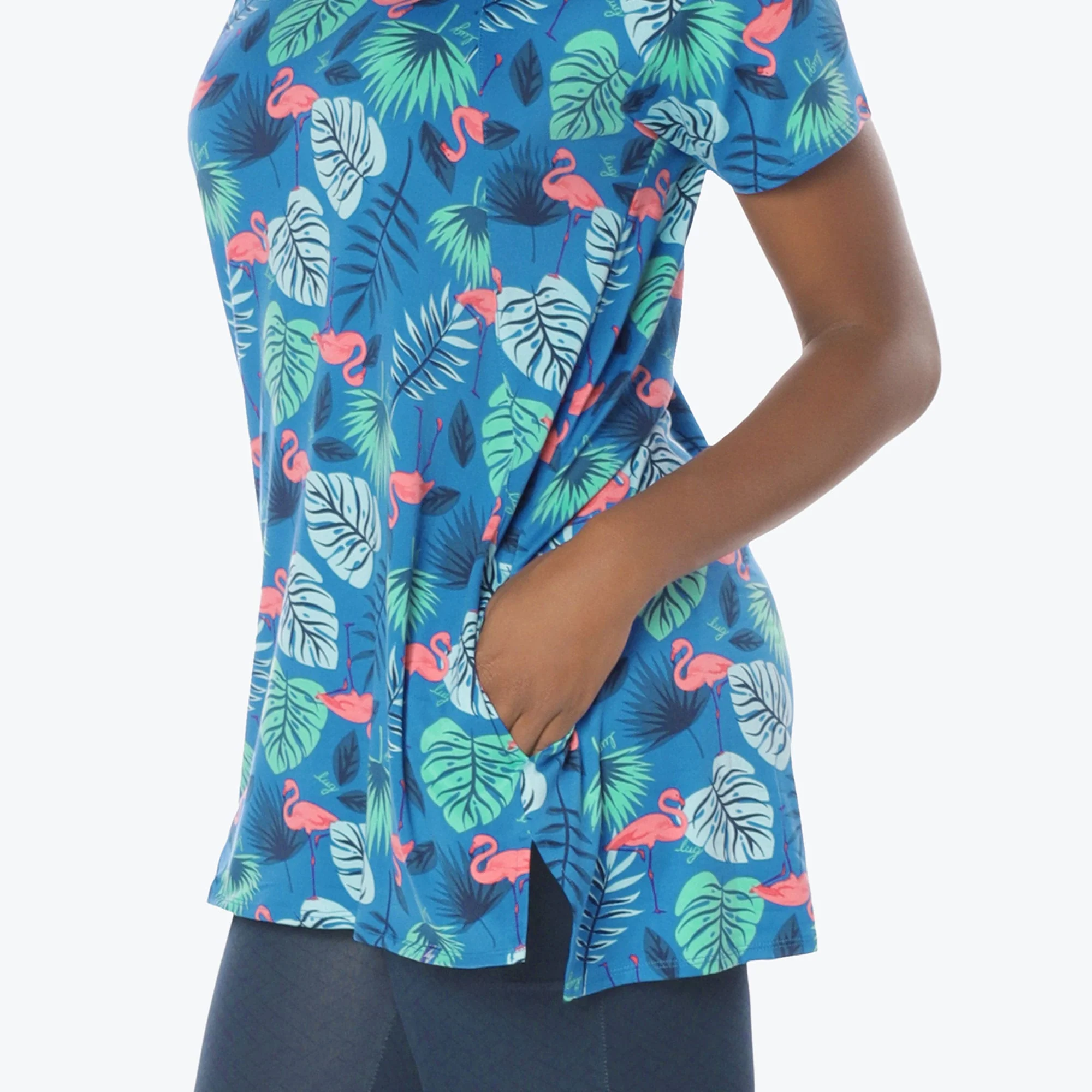 Hopper High Low Tunic Top - Image 87