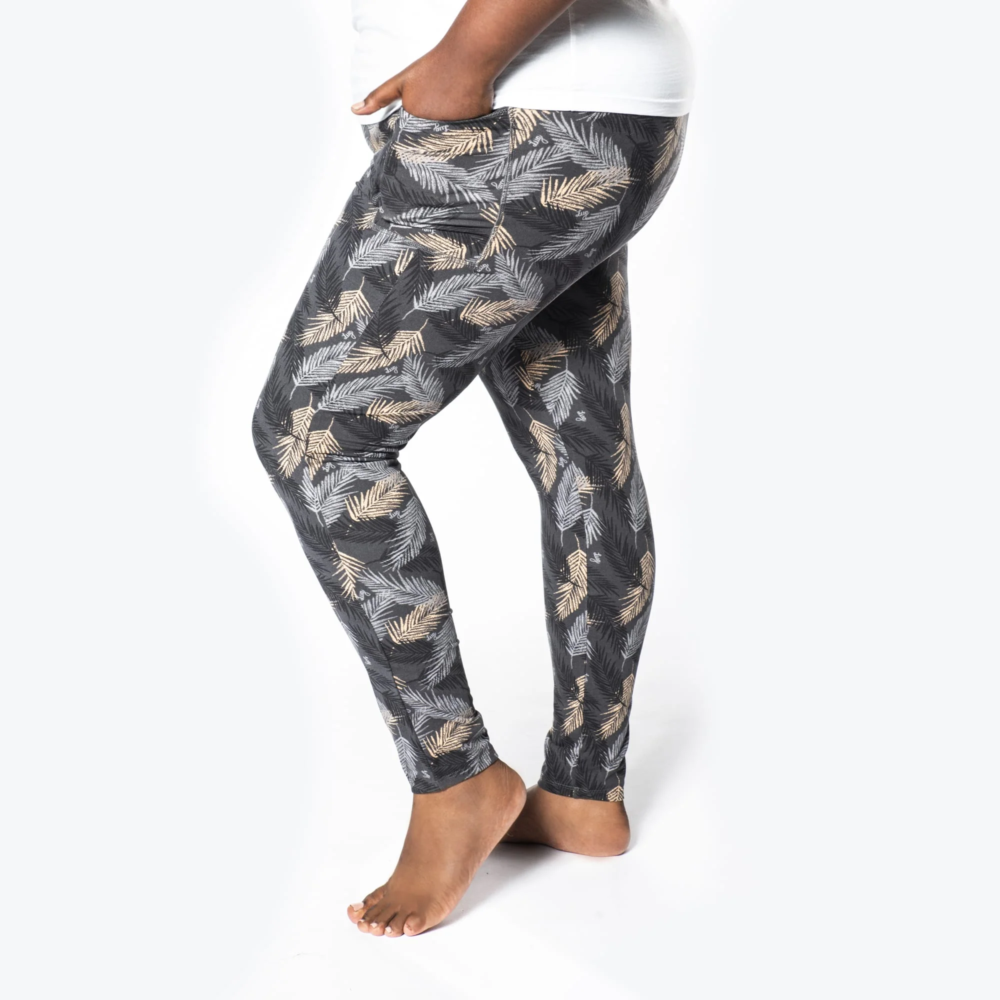 Lugging Ankle Leggings - Prints - Image 108