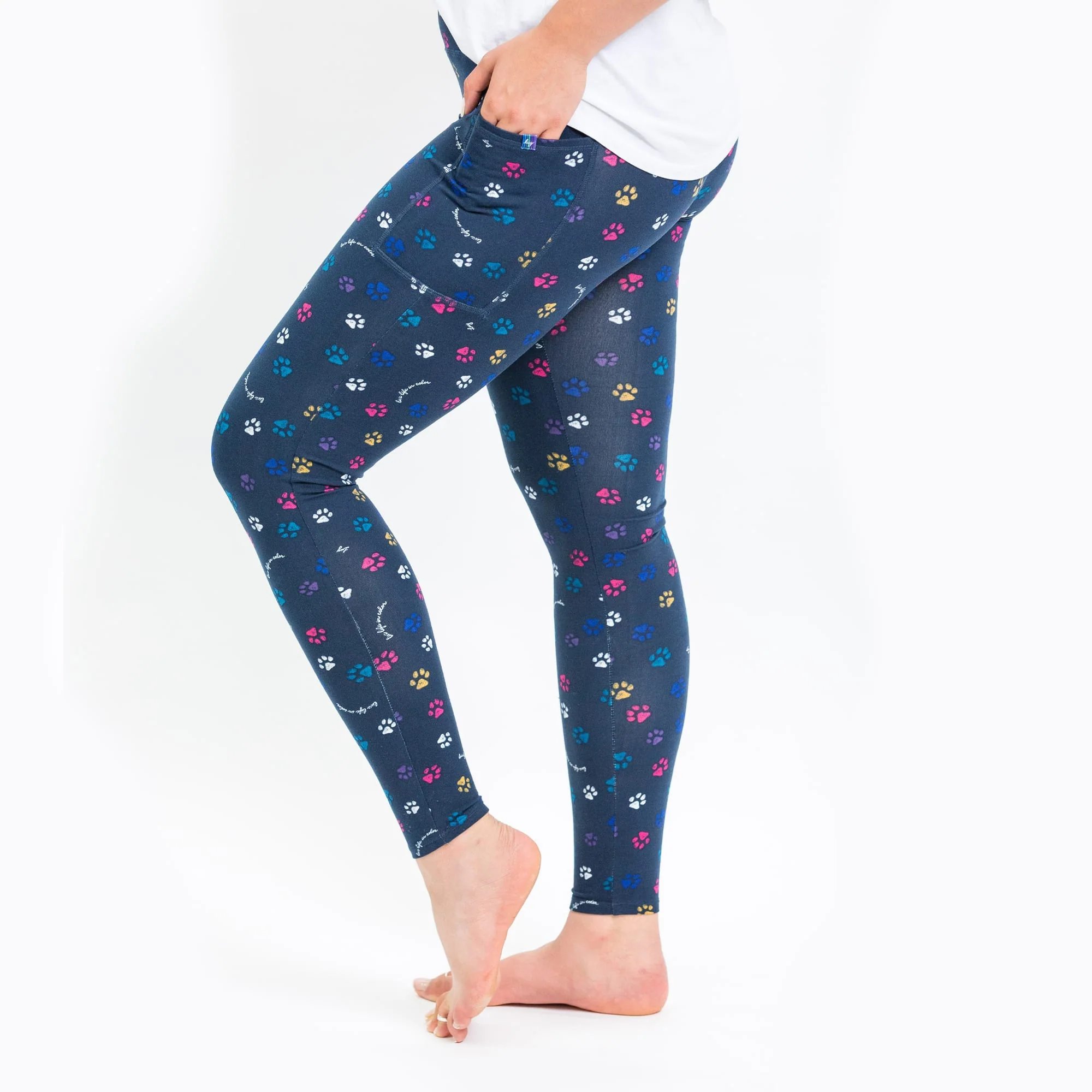 Lugging Ankle Leggings - Prints - Image 81