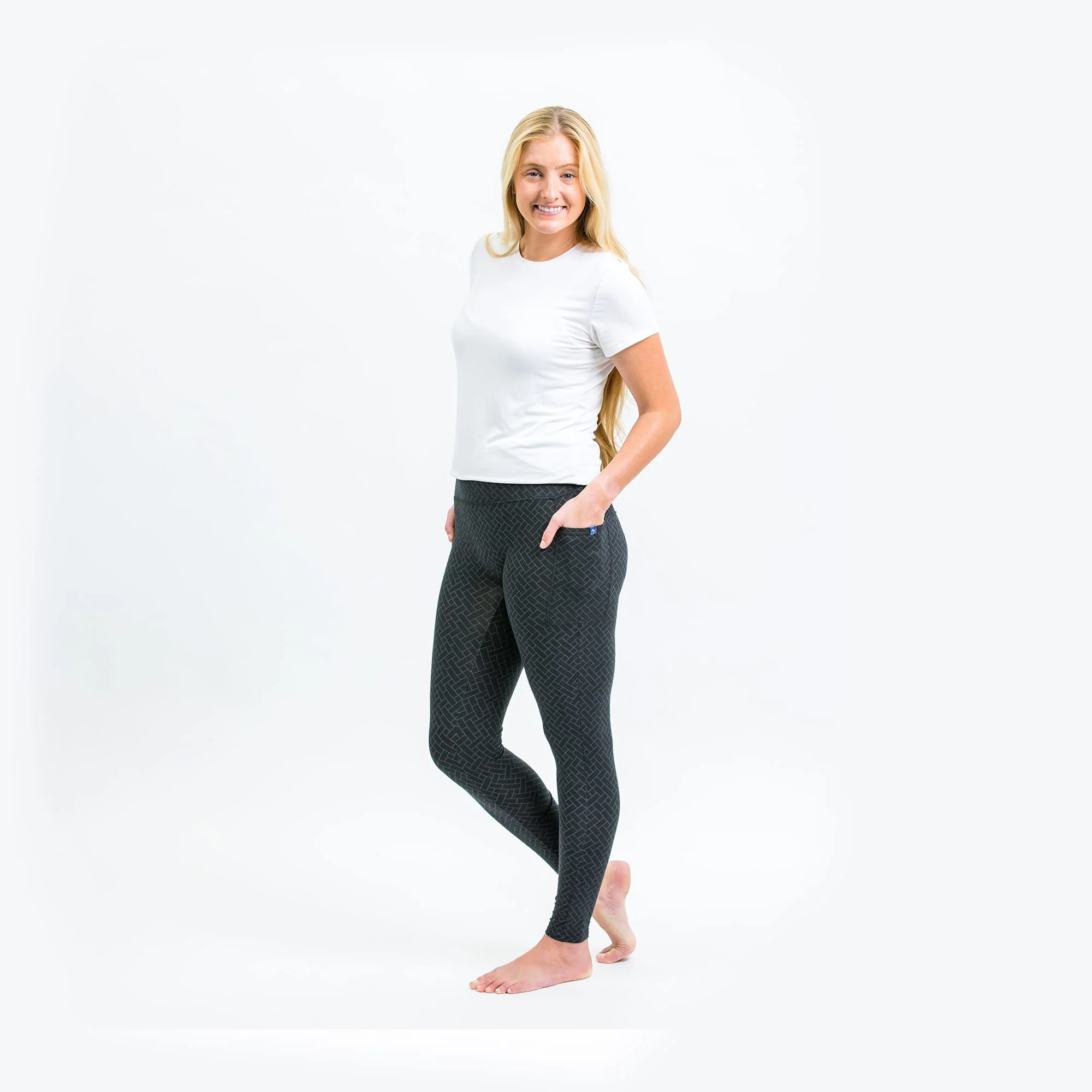 Lugging Ankle Leggings - Solids - Image 12