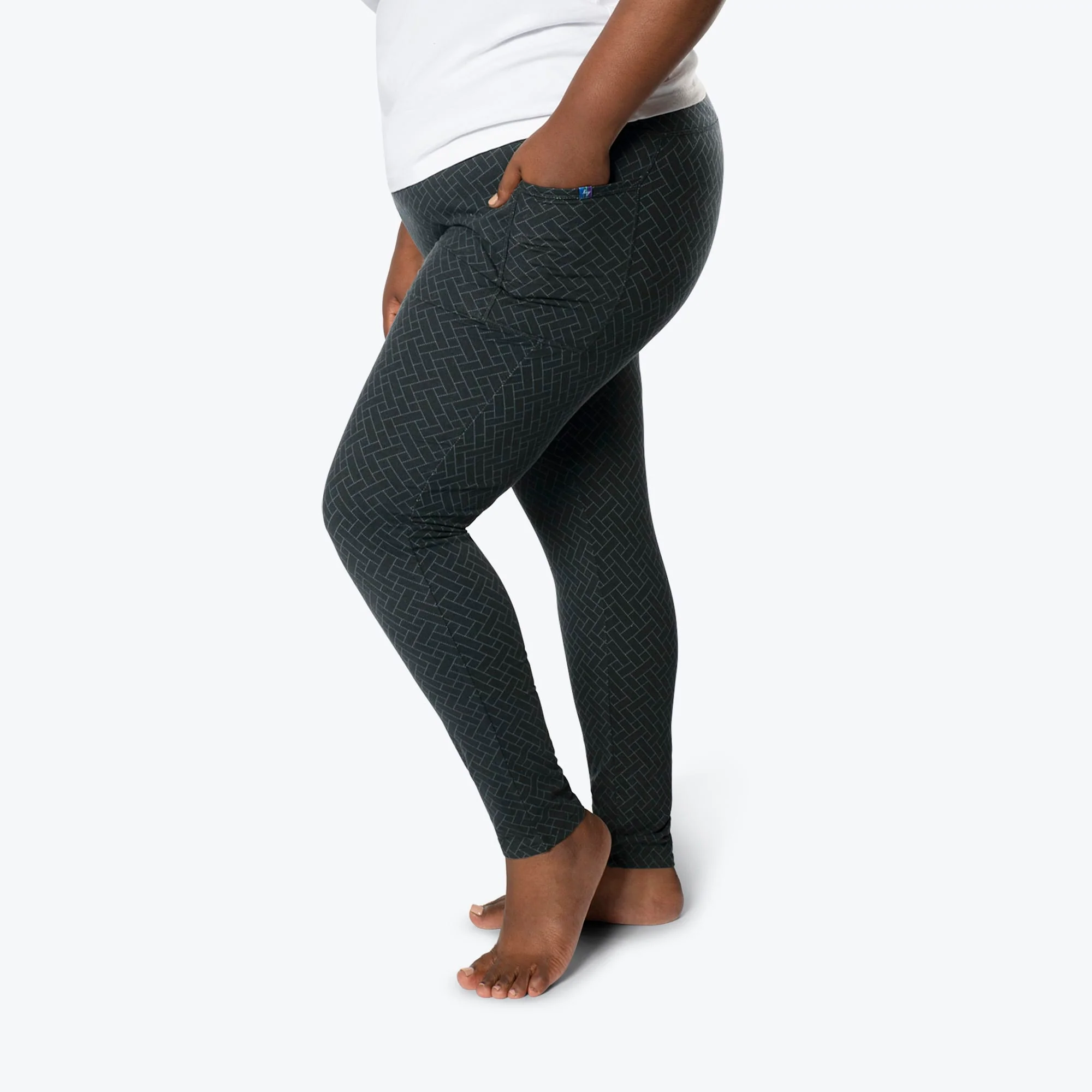Lugging Ankle Leggings - Solids - Image 15