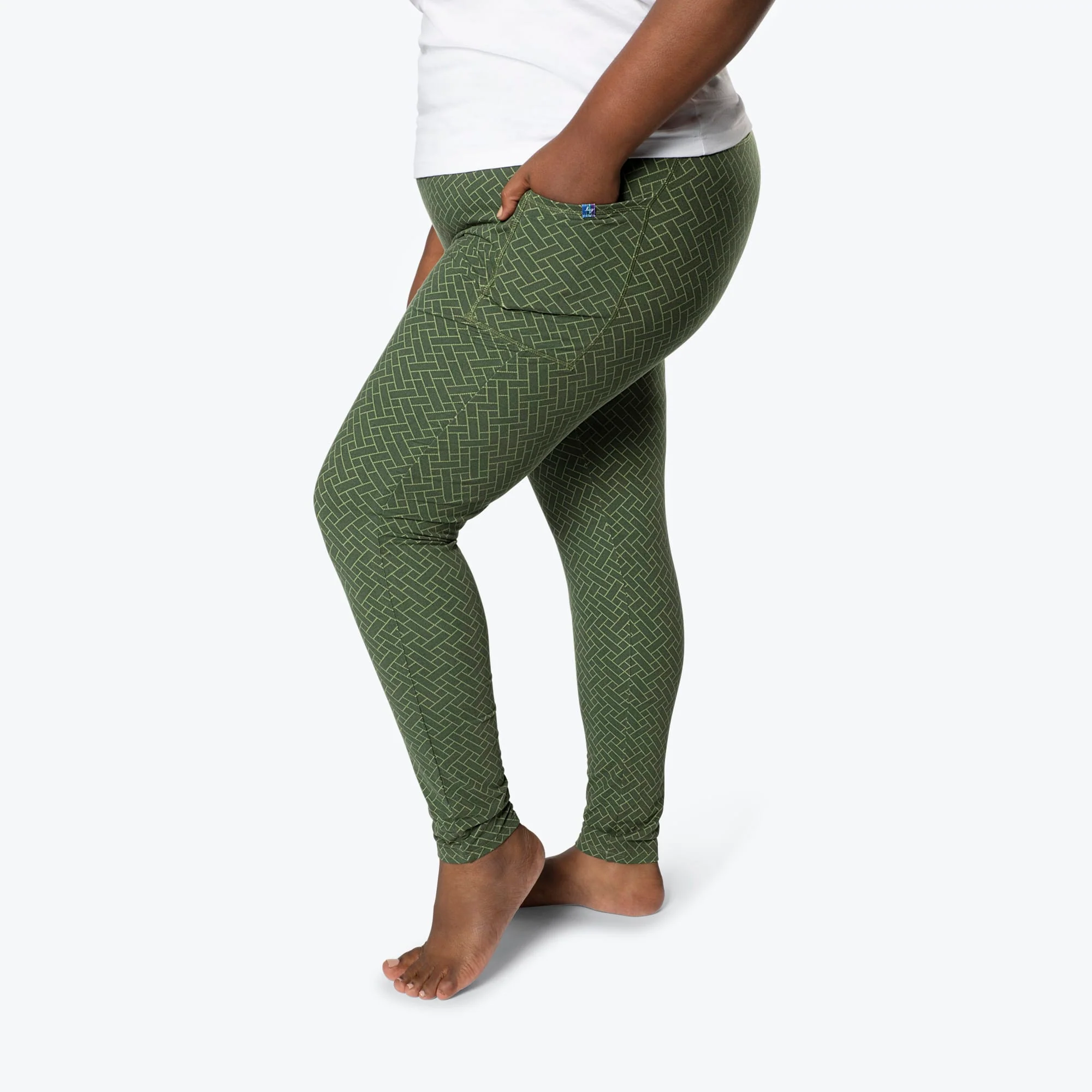 Lugging Ankle Leggings - Solids - Image 50
