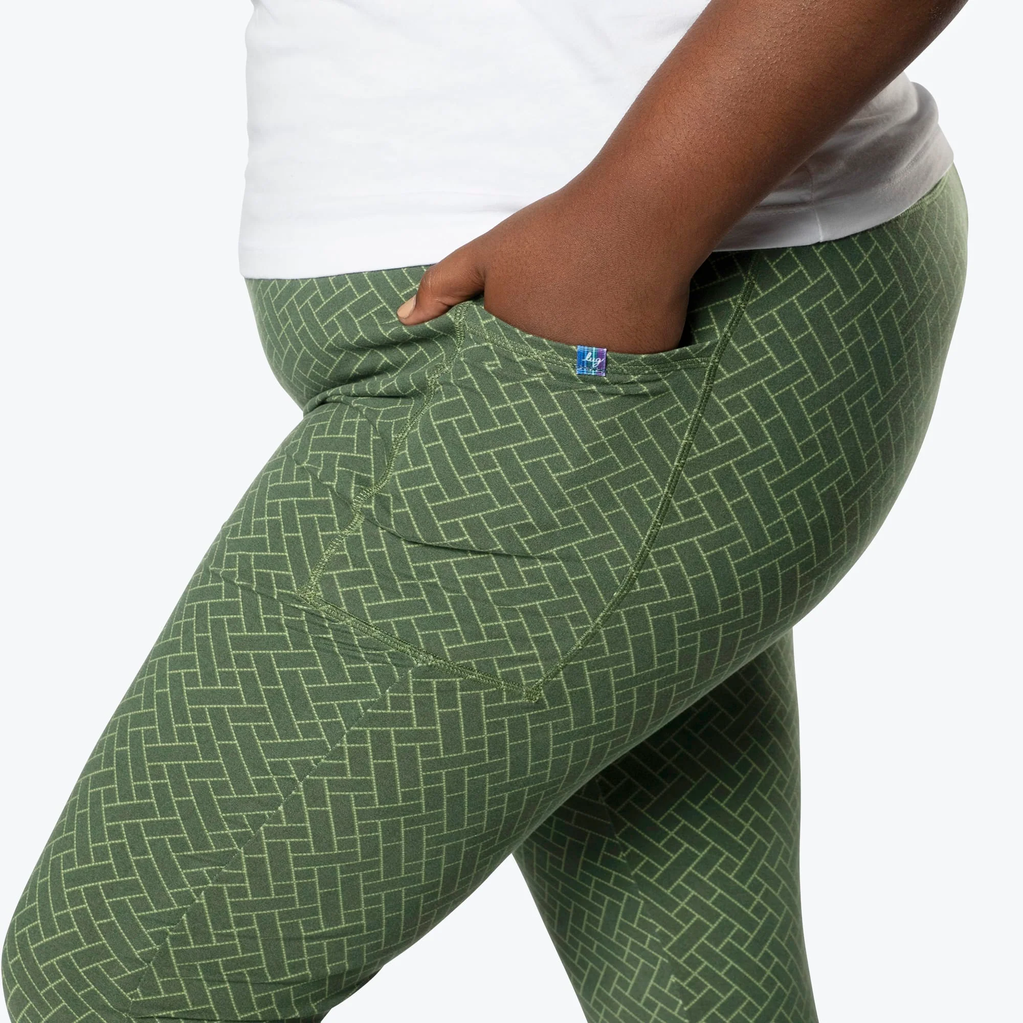 Lugging Ankle Leggings - Solids - Image 52