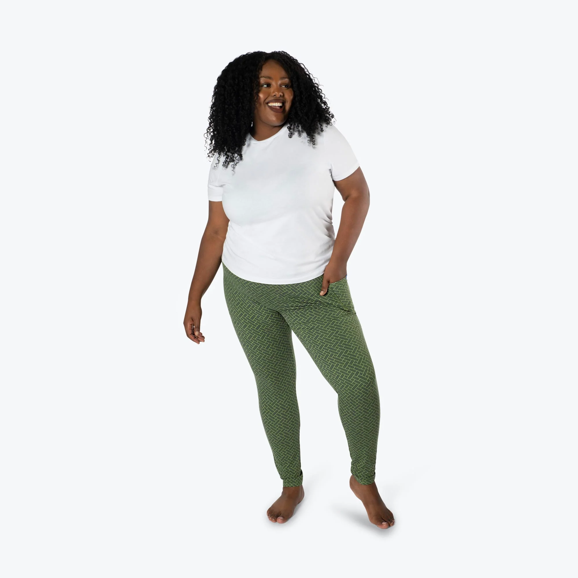 Lugging Ankle Leggings - Solids - Image 53