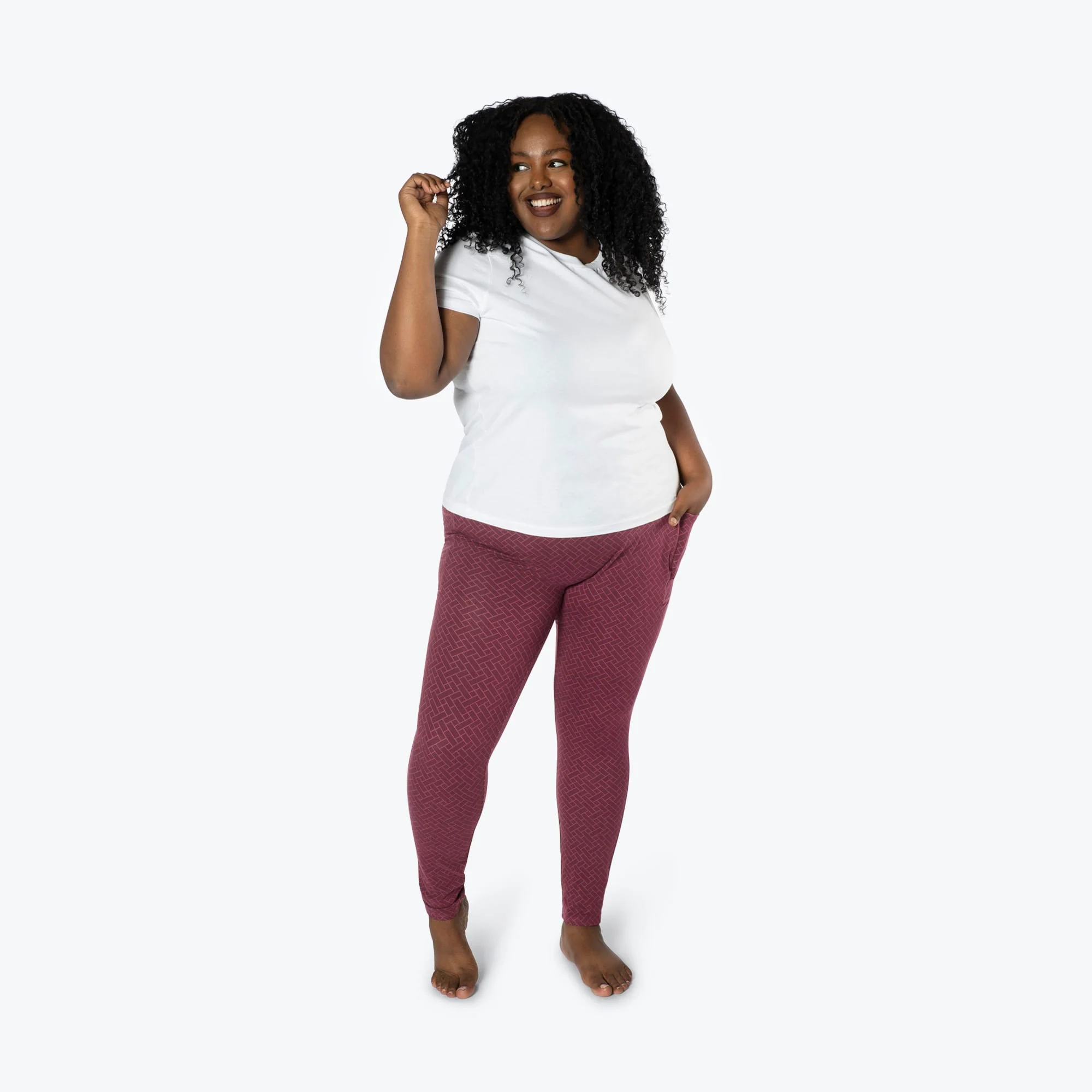 Lugging Ankle Leggings - Solids - Image 65