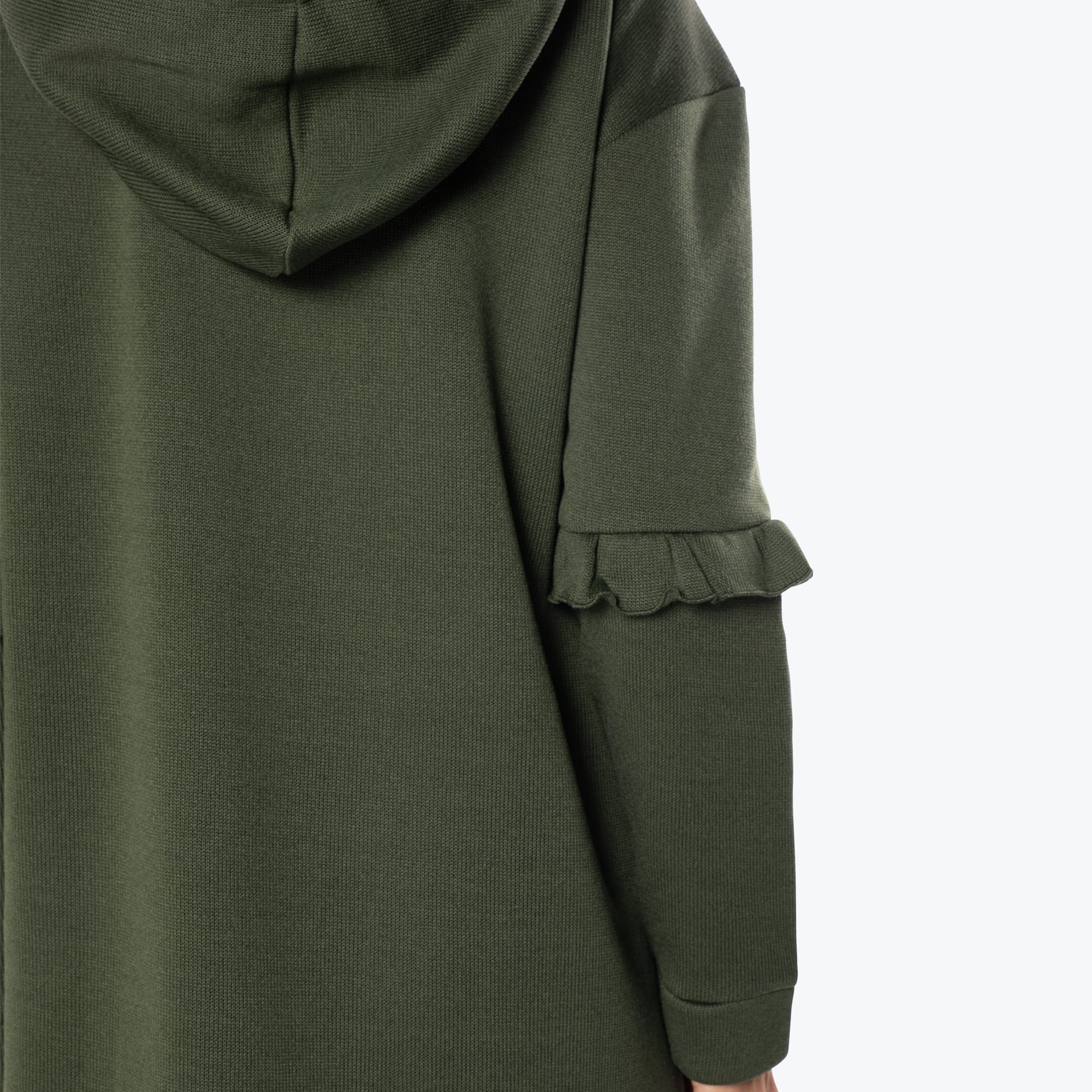 Peekaboo Sweater Fleece Tunic Hoodie - Image 48