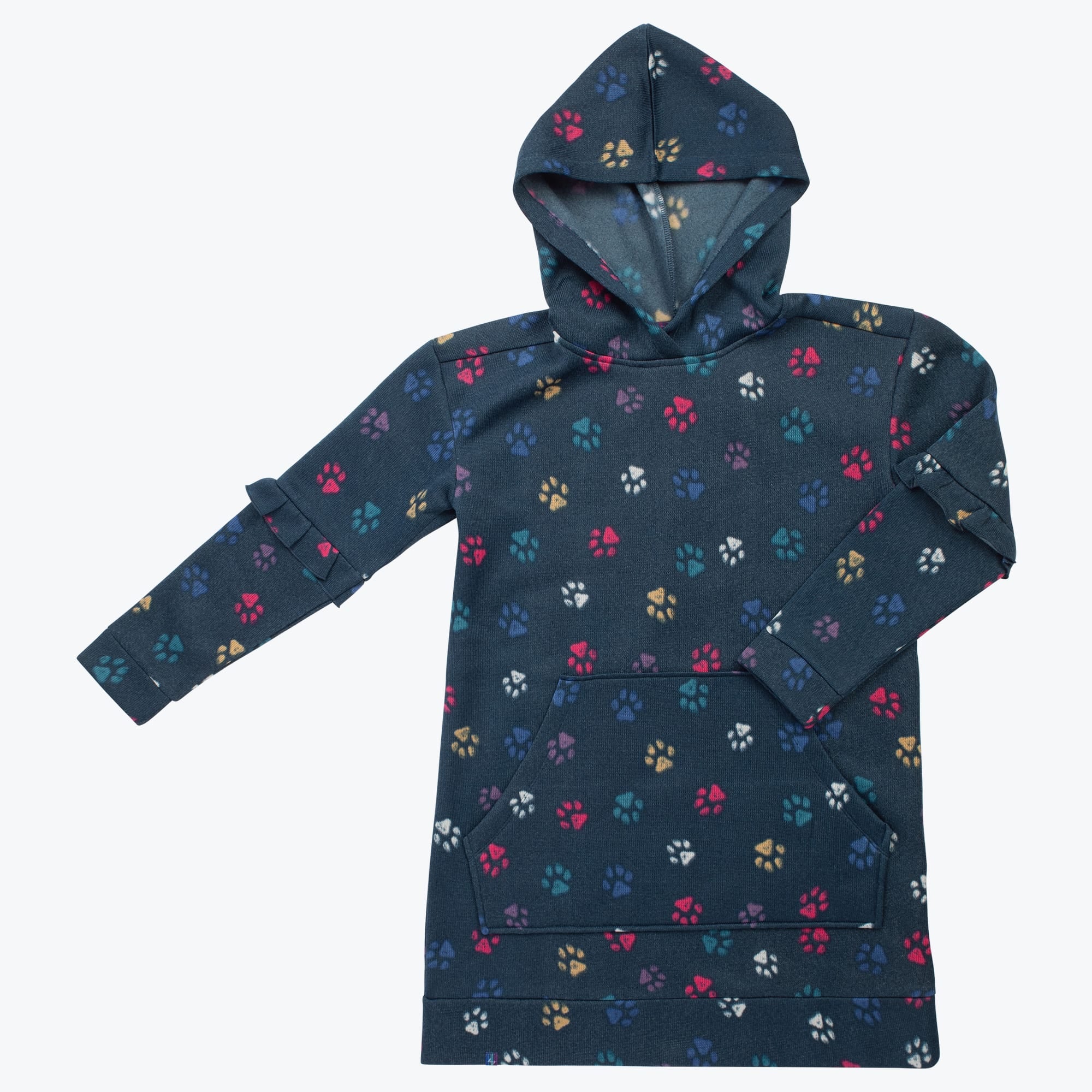 Peekaboo Sweater Fleece Tunic Hoodie - Image 57