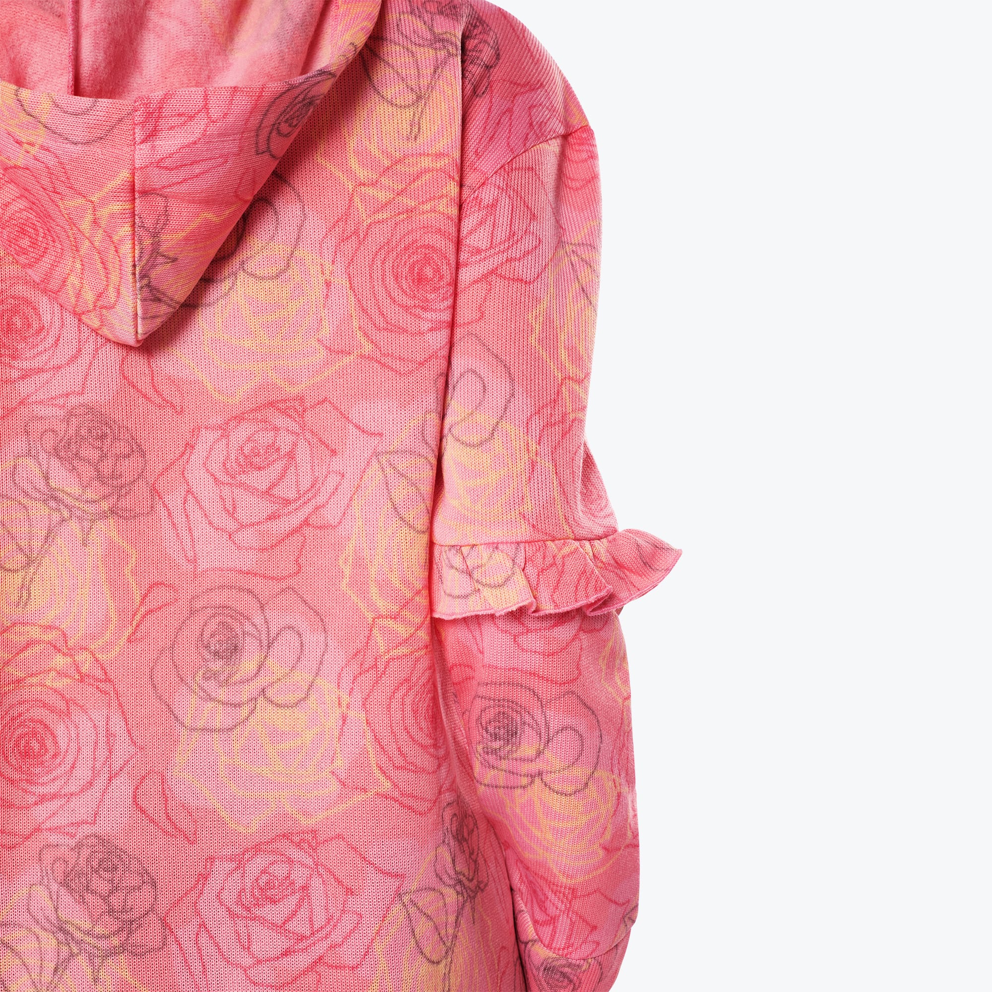 Peekaboo Sweater Fleece Tunic Hoodie - Image 64