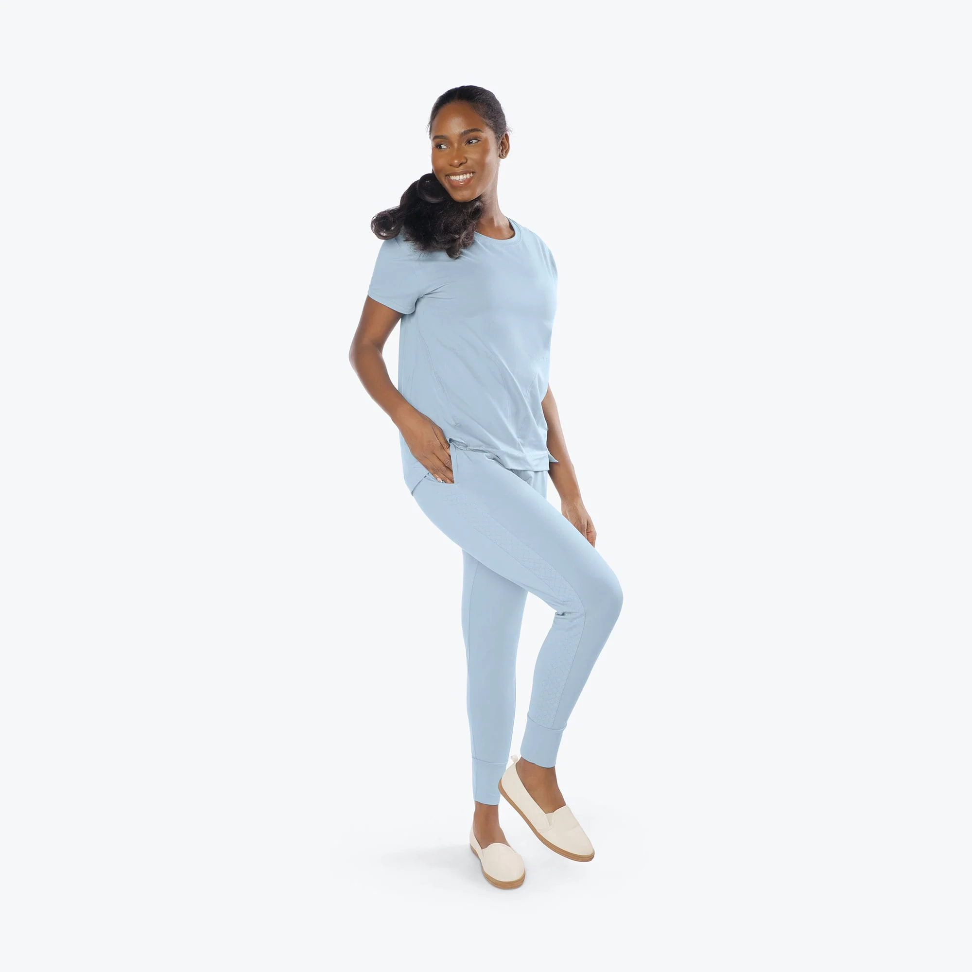 Scoop Foldover Jogger Pants - Image 13