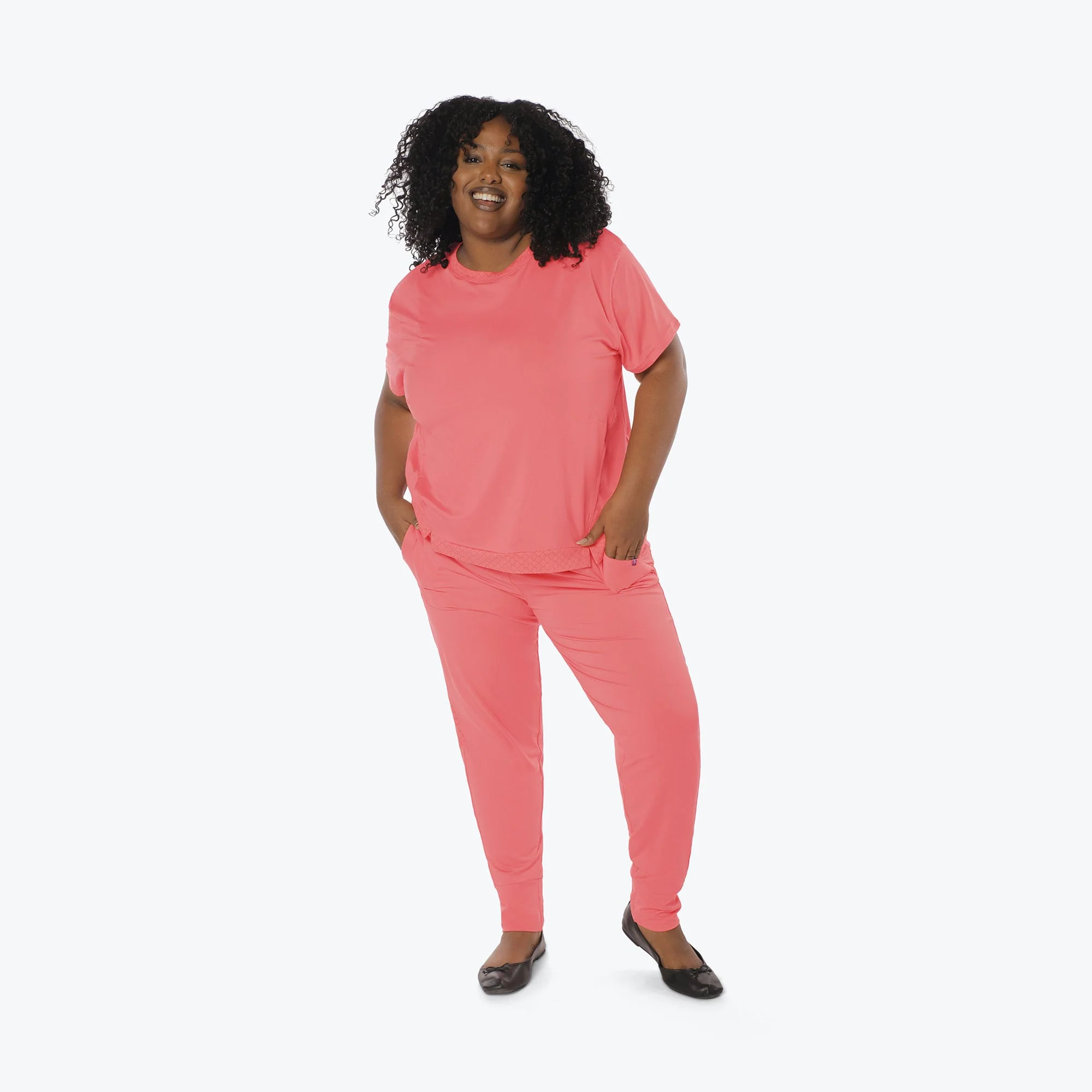 Scoop Short Sleeve Top - Image 57