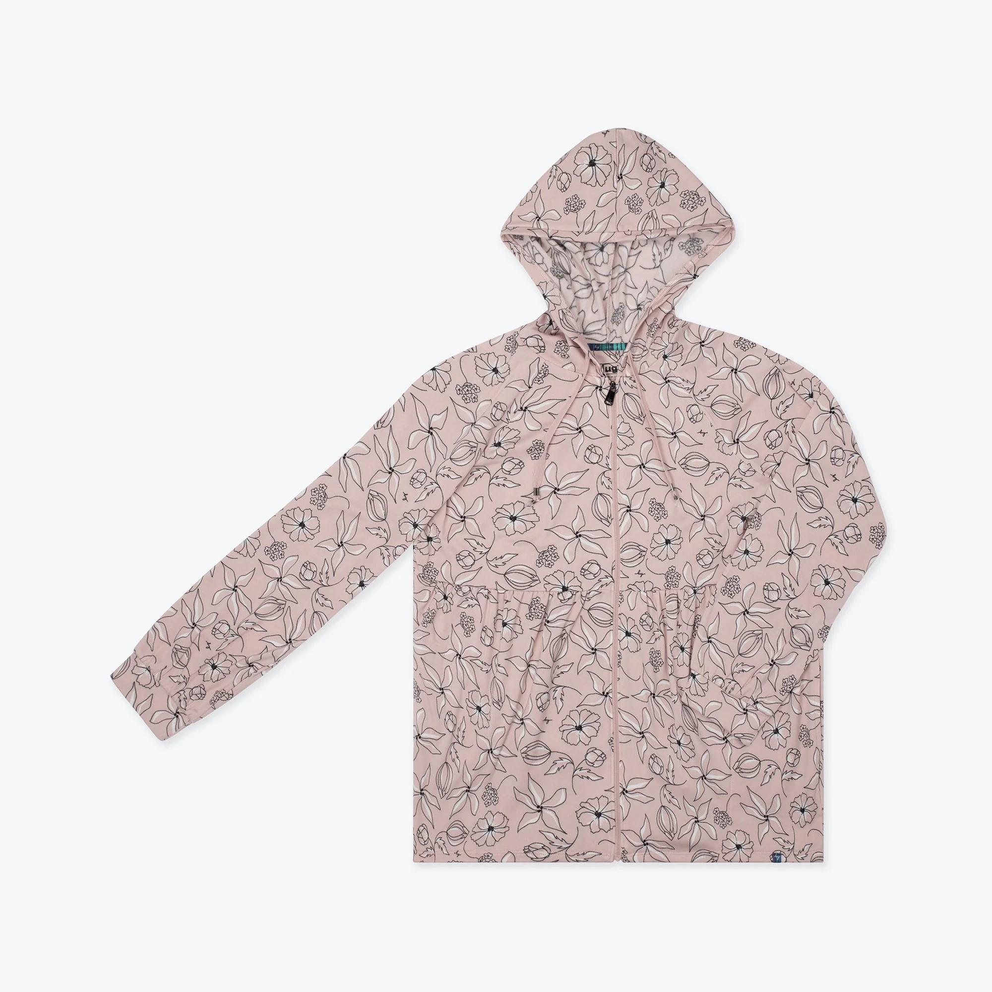 Shimmy Brushed Jersey Zip Up - Image 100