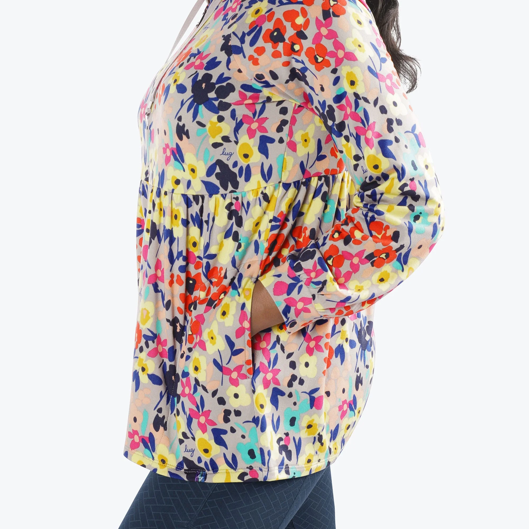 Shimmy Brushed Jersey Zip Up - Image 111