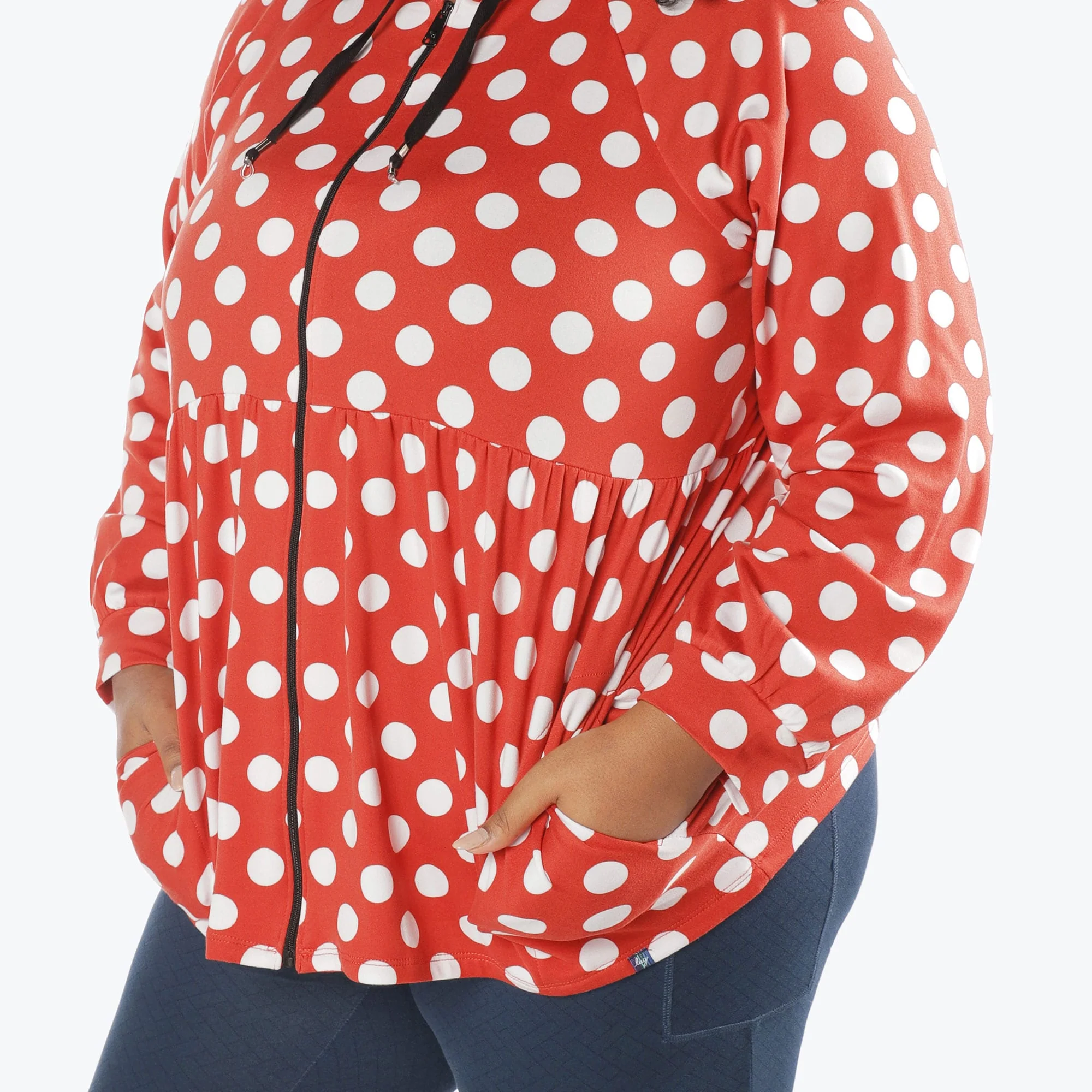 Shimmy Brushed Jersey Zip Up - Image 45