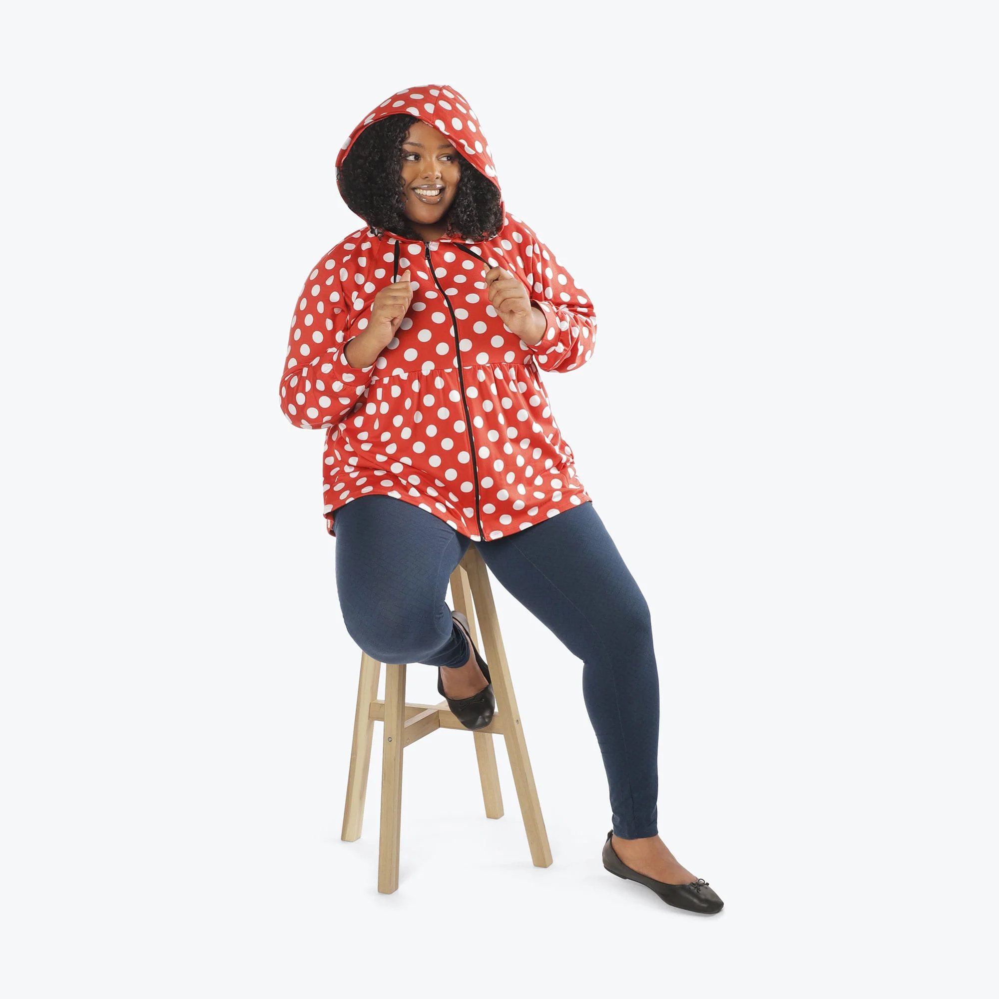 Shimmy Brushed Jersey Zip Up - Image 46