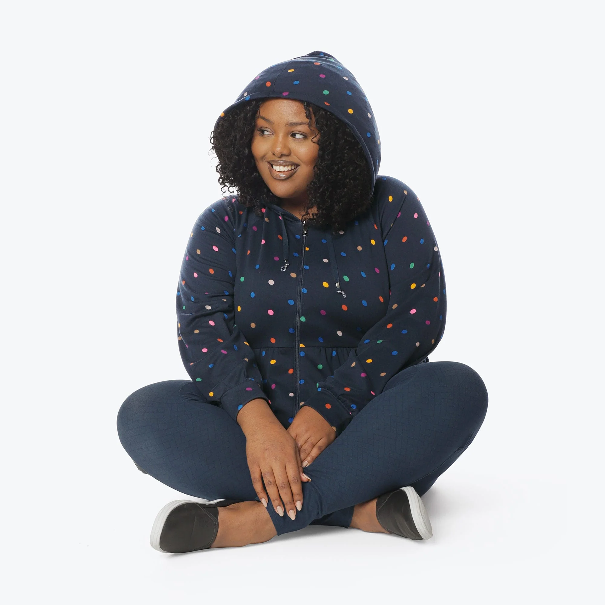Shimmy Brushed Jersey Zip Up - Image 81