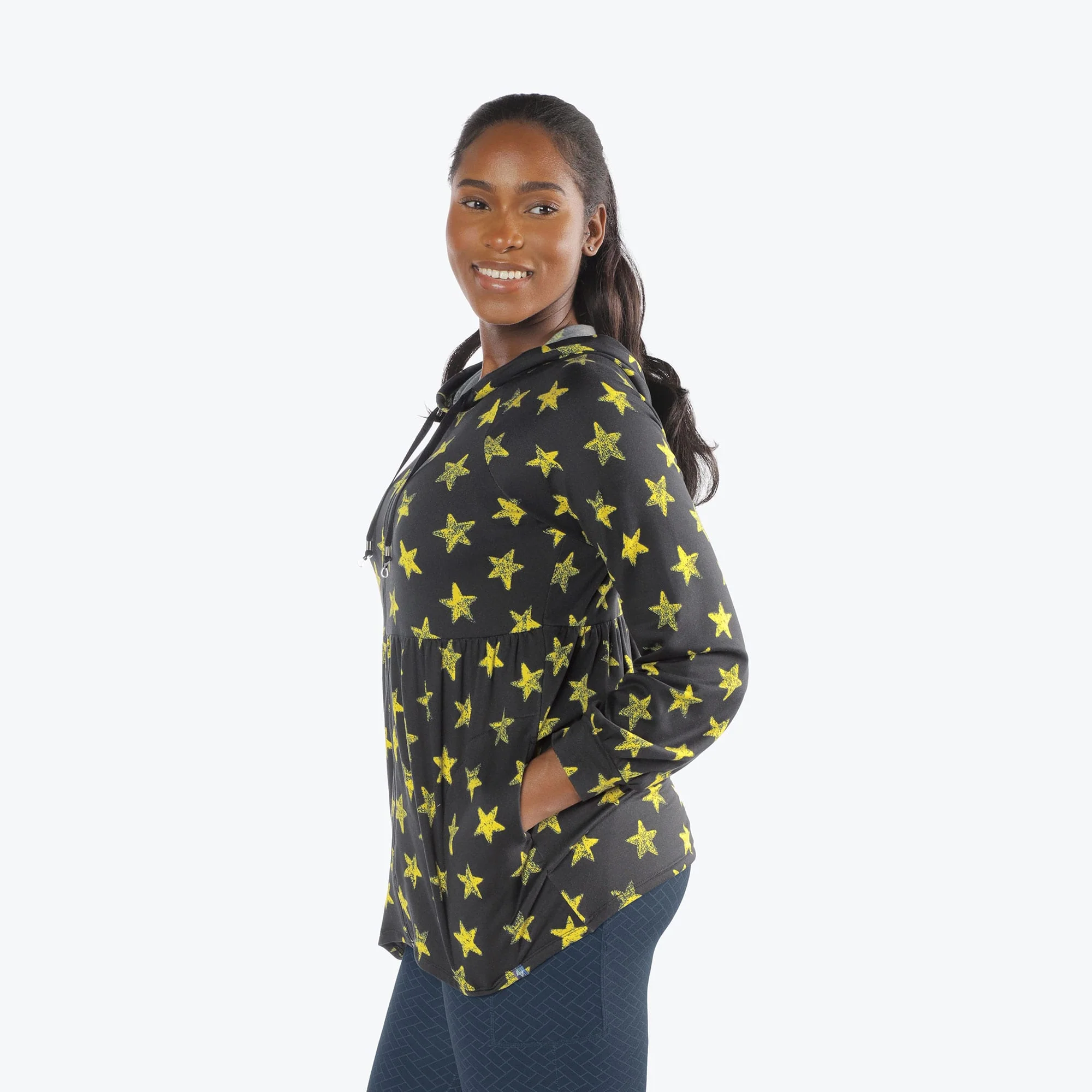 Shimmy Brushed Jersey Zip Up - Image 85