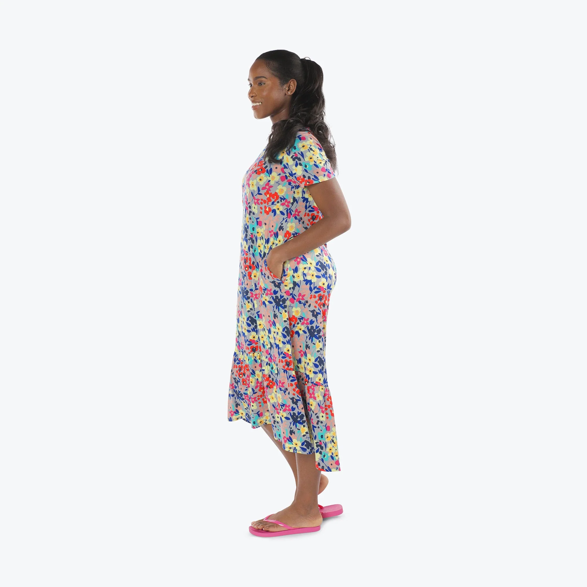 Swing High Low Maxi Dress - Image 109