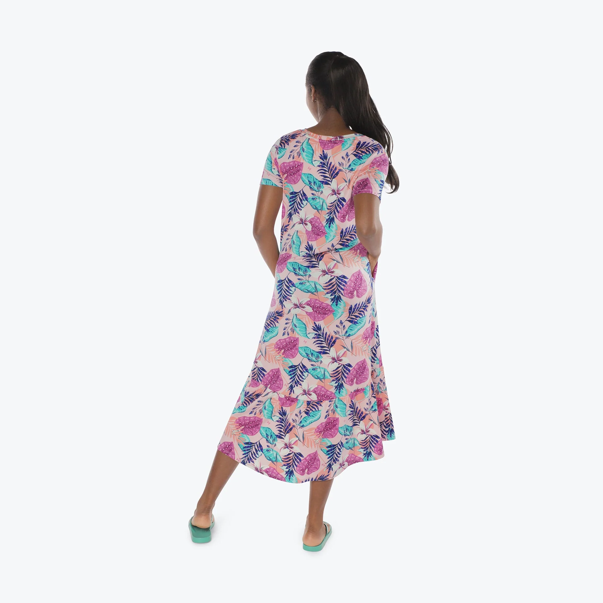 Swing High Low Maxi Dress - Image 12