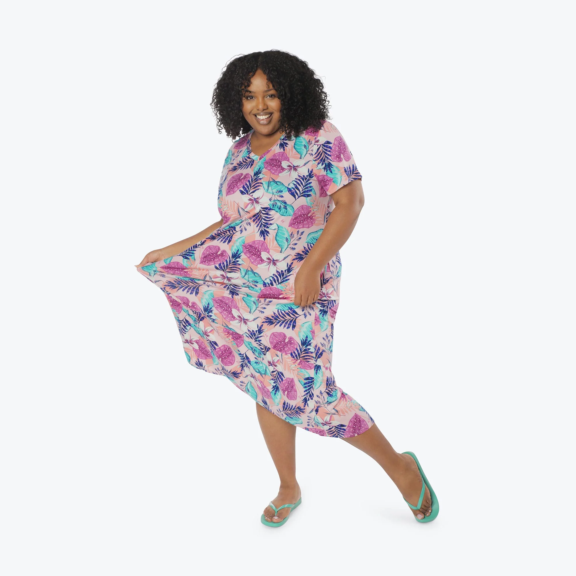 Swing High Low Maxi Dress - Image 17