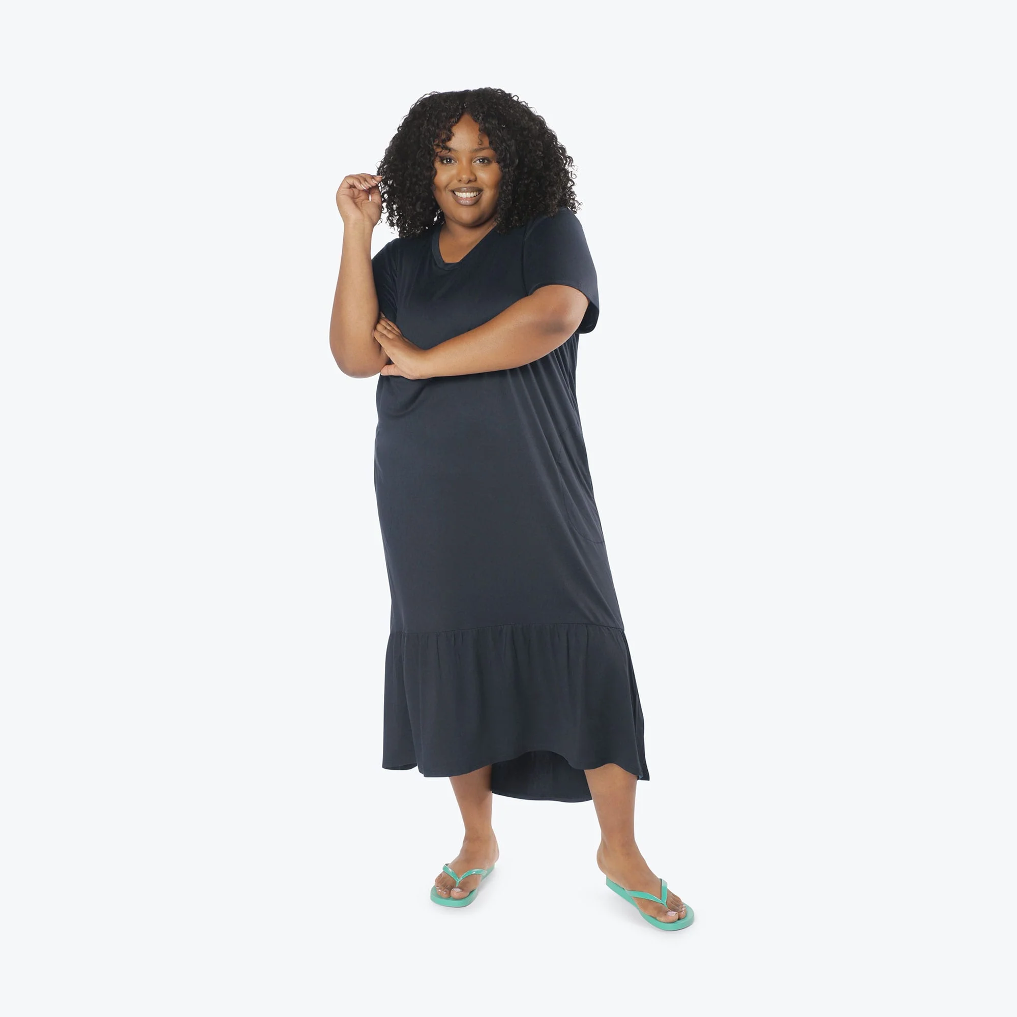 Swing High Low Maxi Dress - Image 29