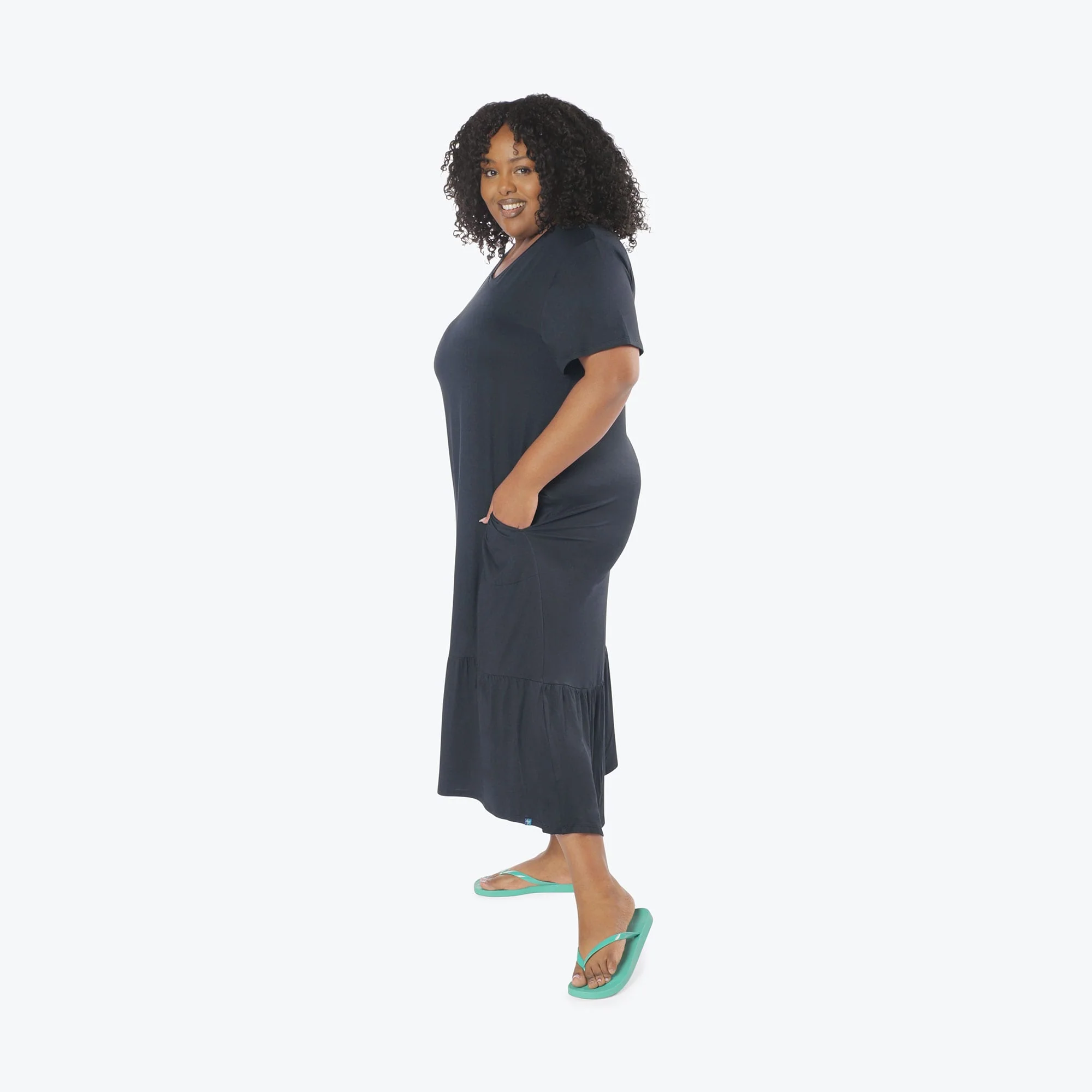 Swing High Low Maxi Dress - Image 31