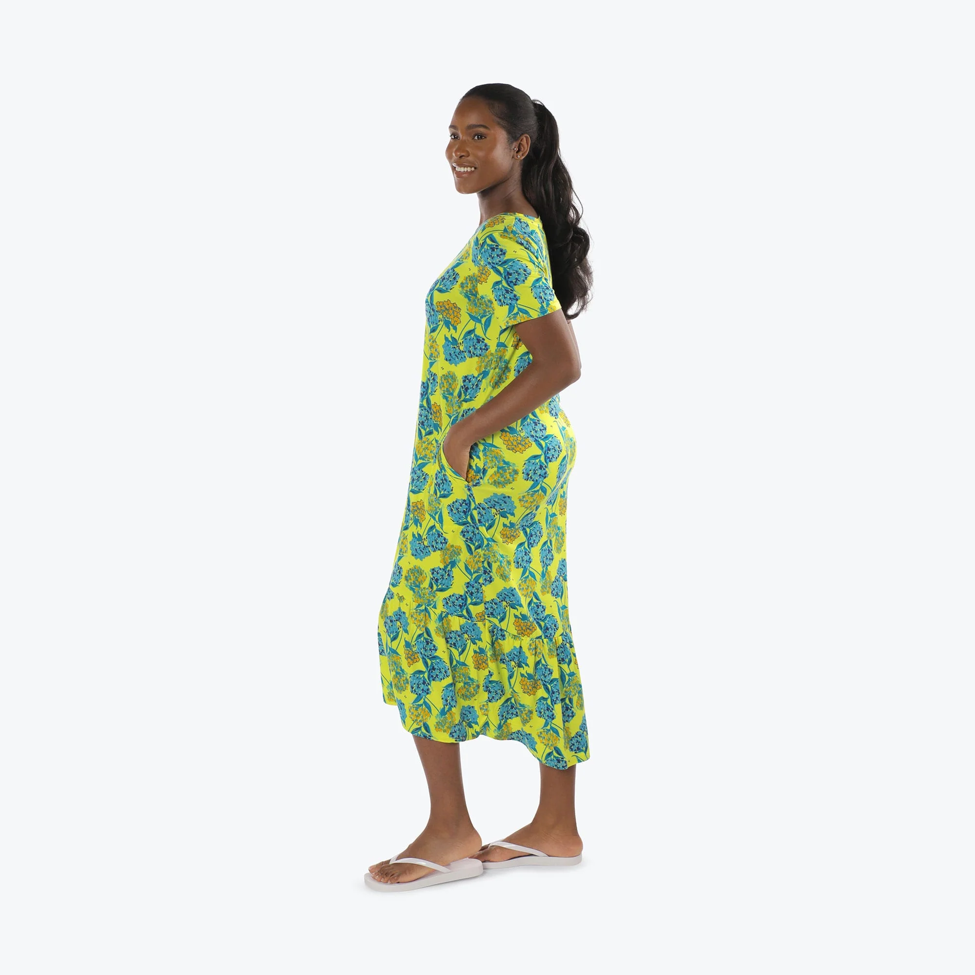 Swing High Low Maxi Dress - Image 49