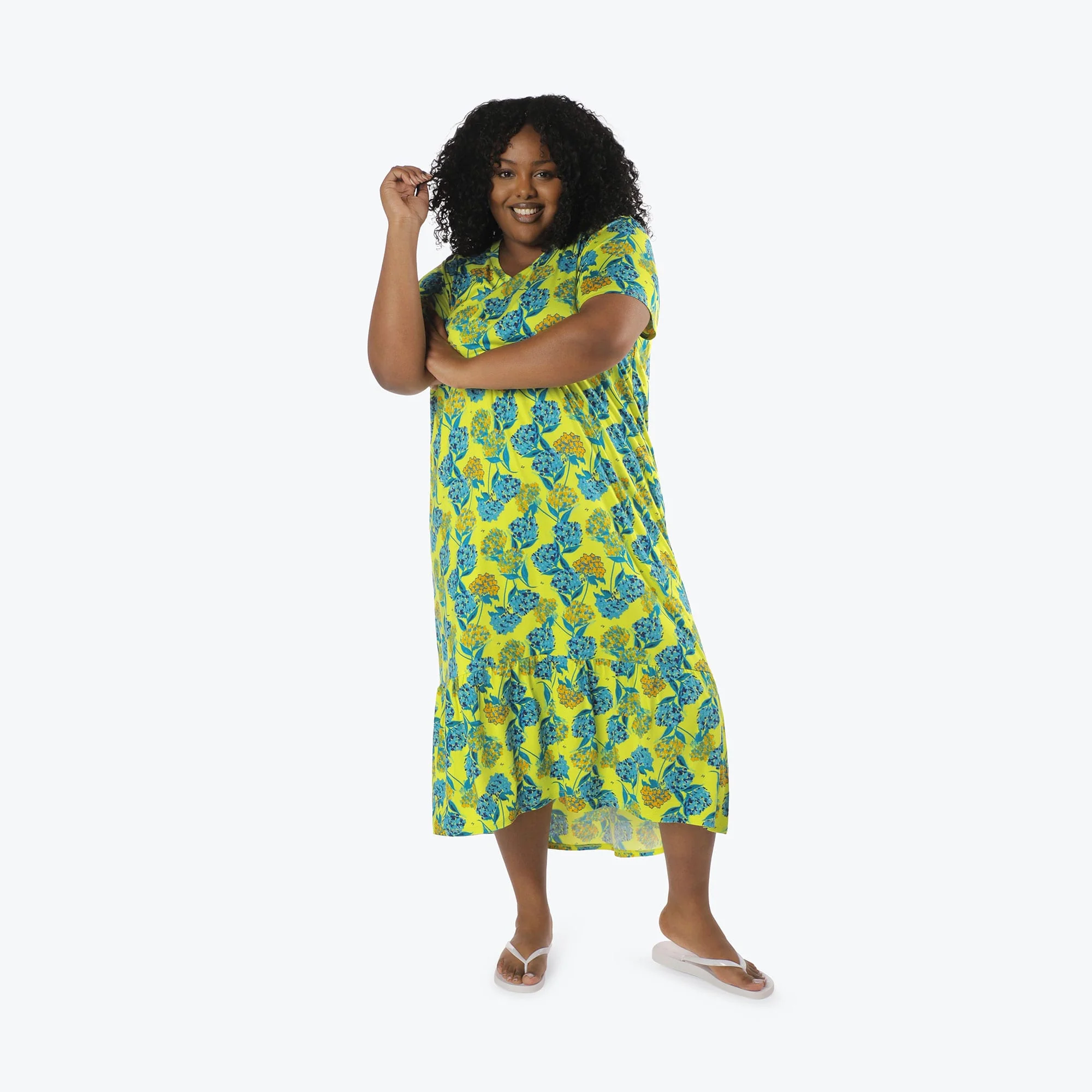 Swing High Low Maxi Dress - Image 53