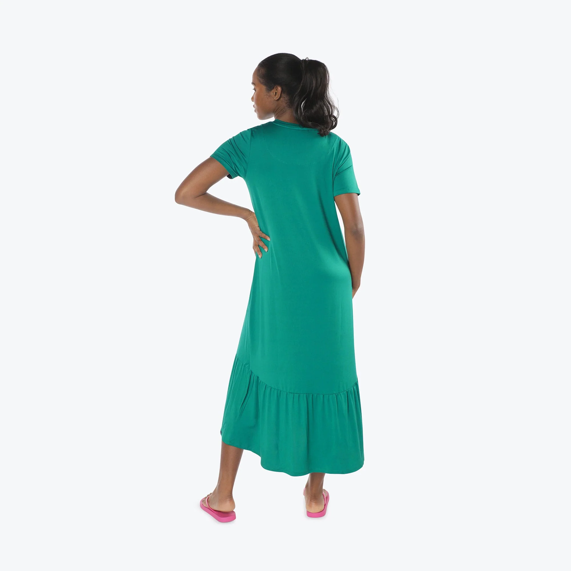 Swing High Low Maxi Dress - Image 60