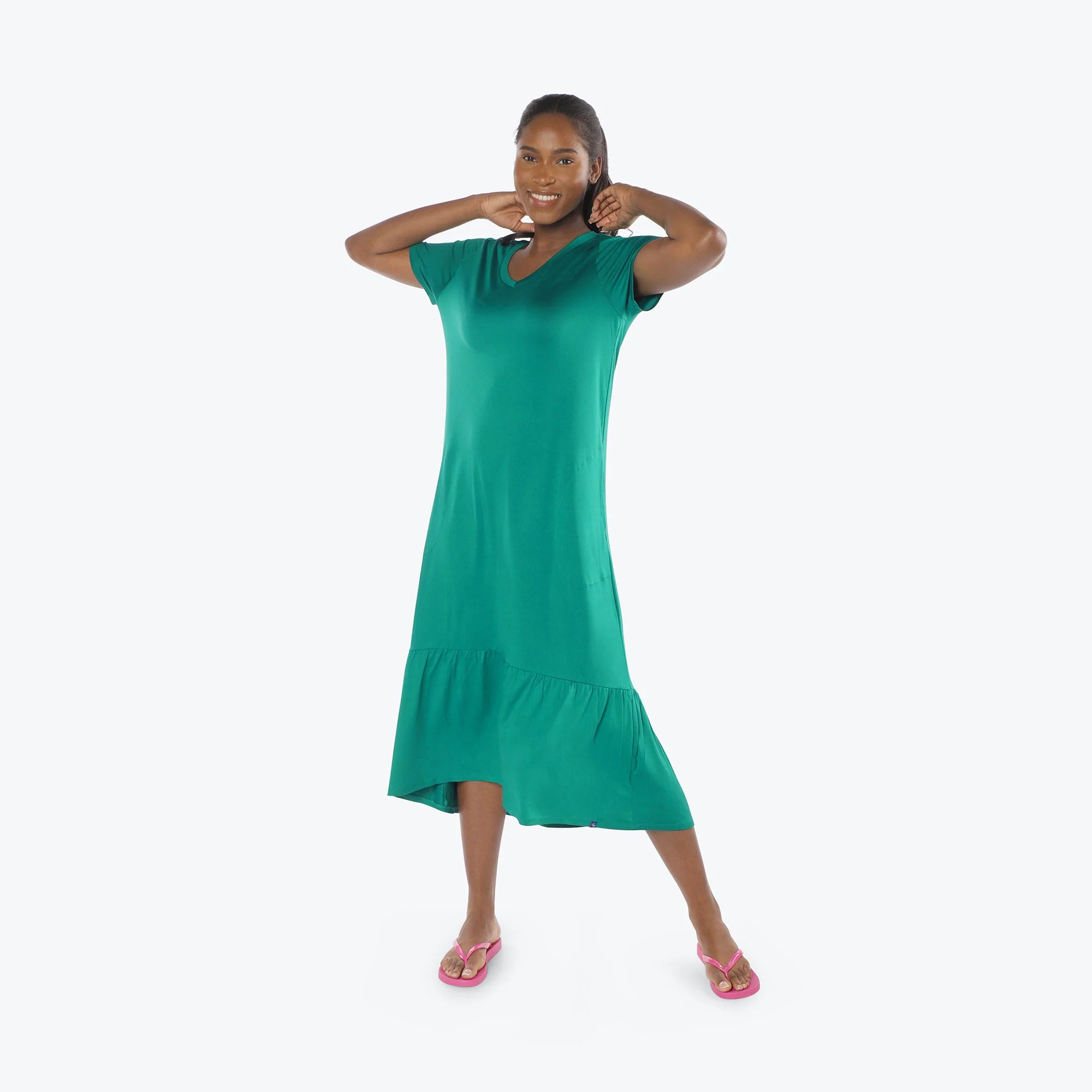 Swing High Low Maxi Dress - Image 63