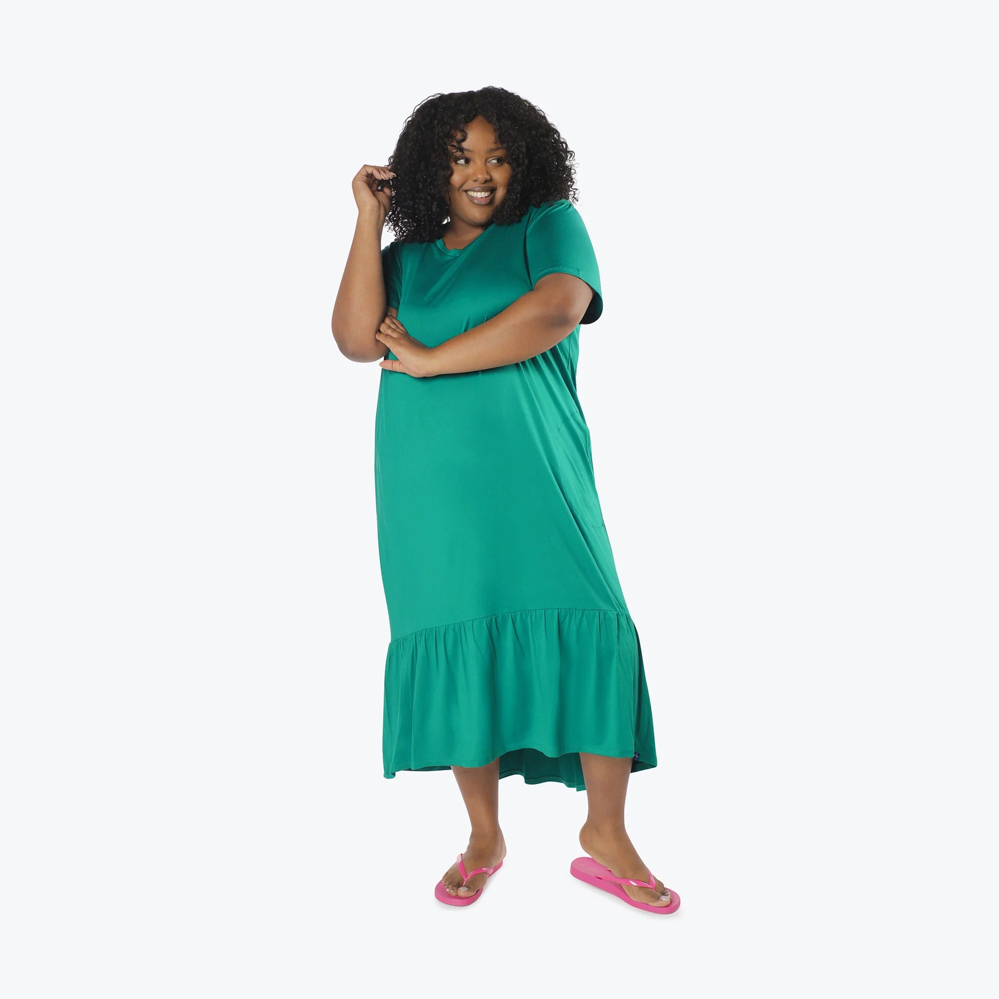 Swing High Low Maxi Dress - Image 65