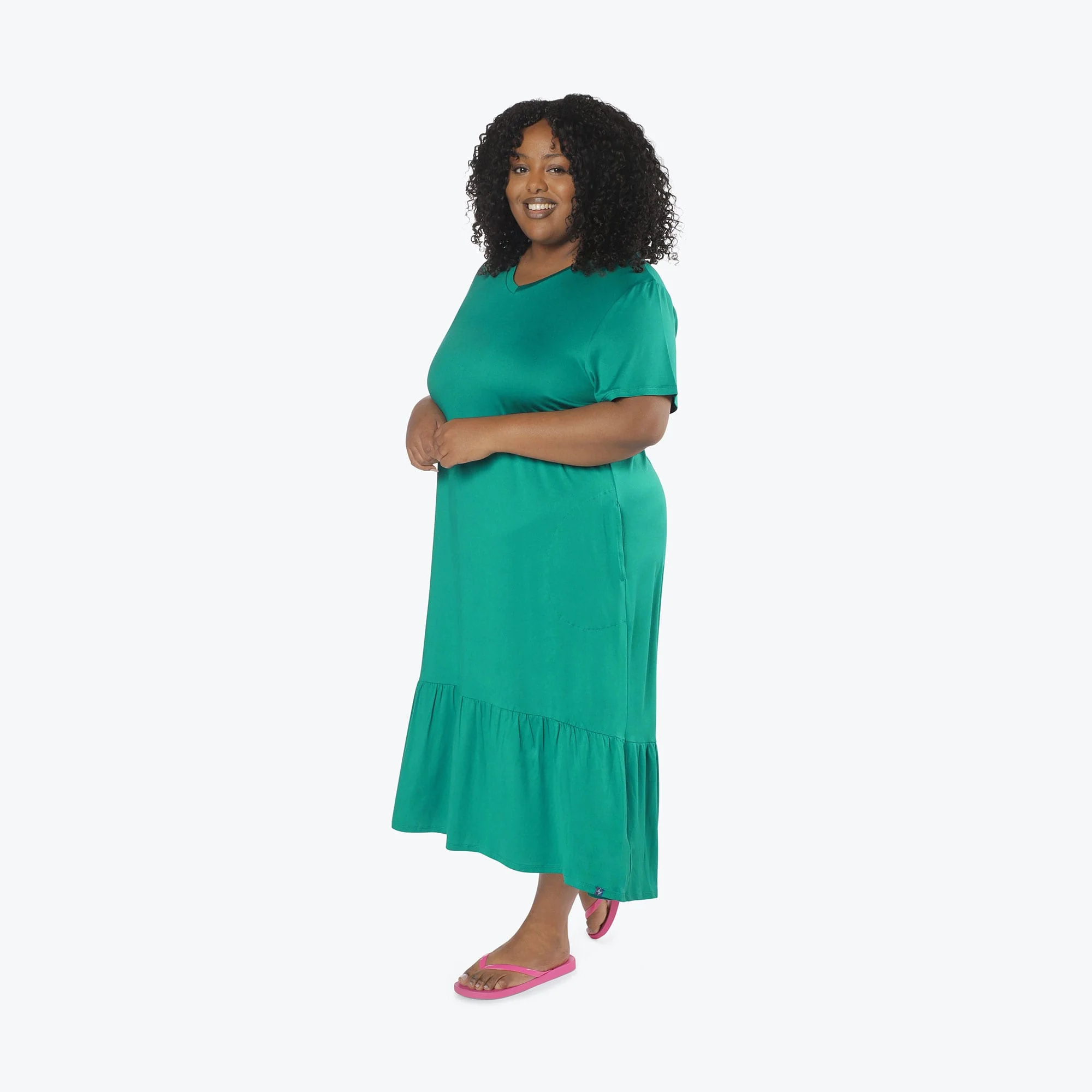 Swing High Low Maxi Dress - Image 67