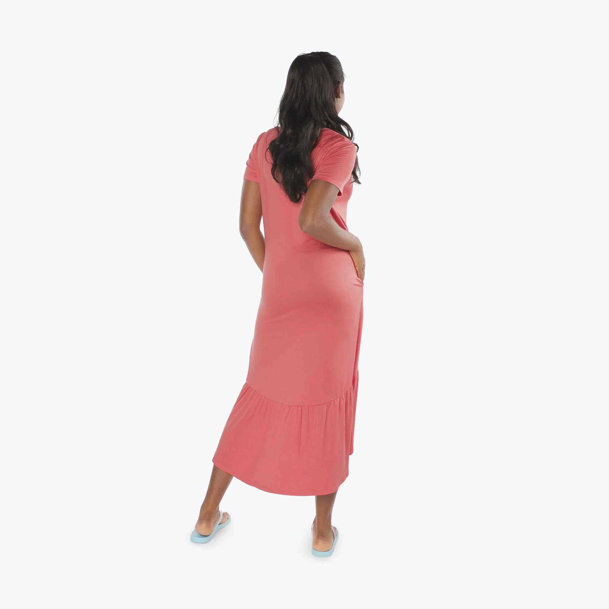 Swing High Low Maxi Dress - Image 96