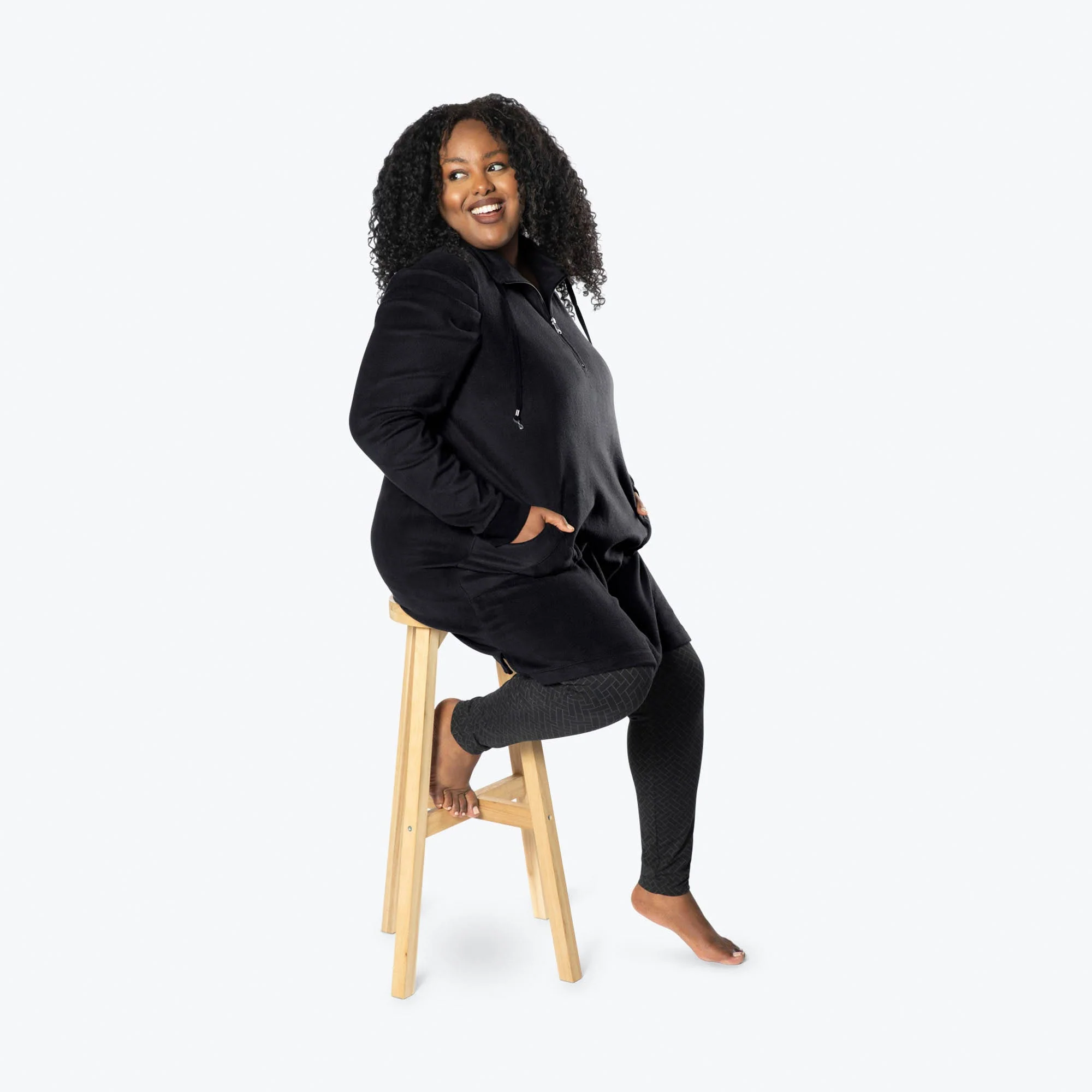 Via Stretch Fleece Tunic - Image 18