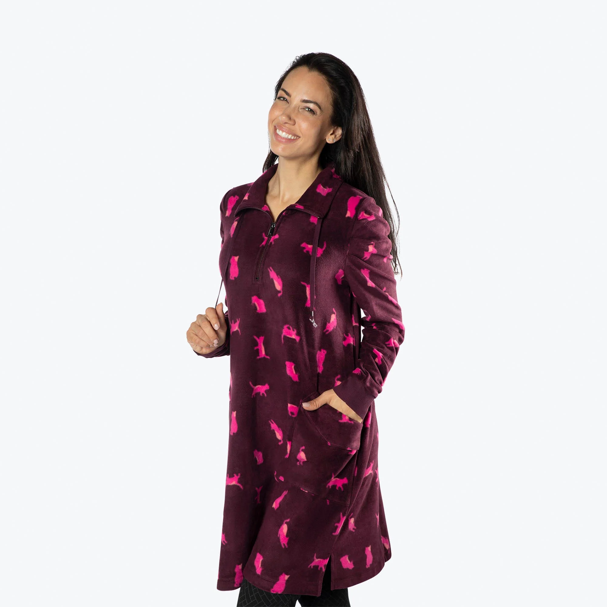 Via Stretch Fleece Tunic - Image 33