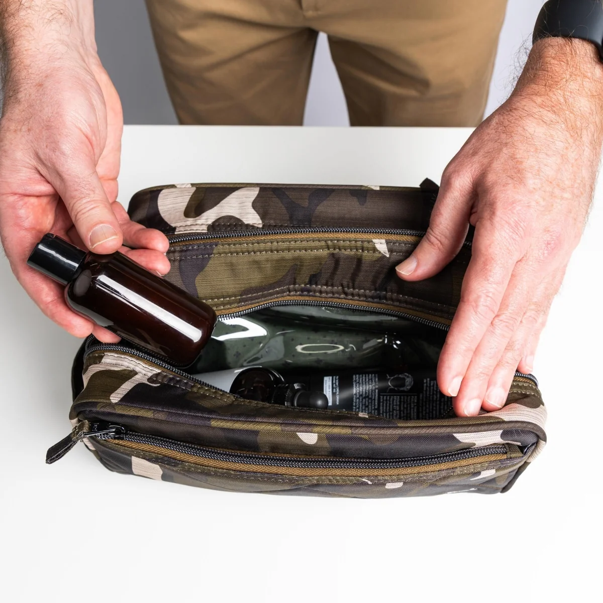 Wheelbarrow Brushed Dopp Kit - Image 4